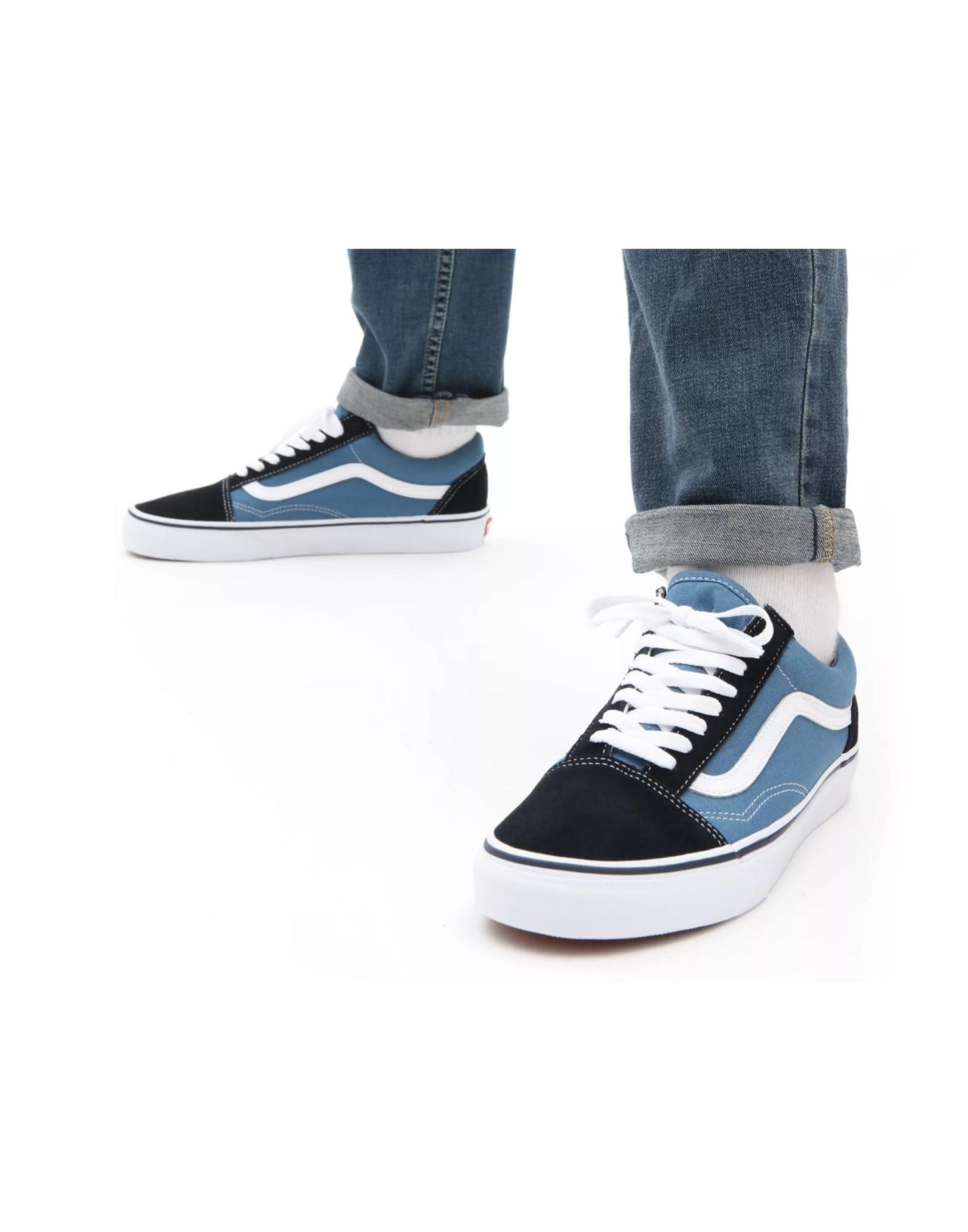 Scarpe Navy Old Skool Vans VN000D3H NVY1NVY1 VANS