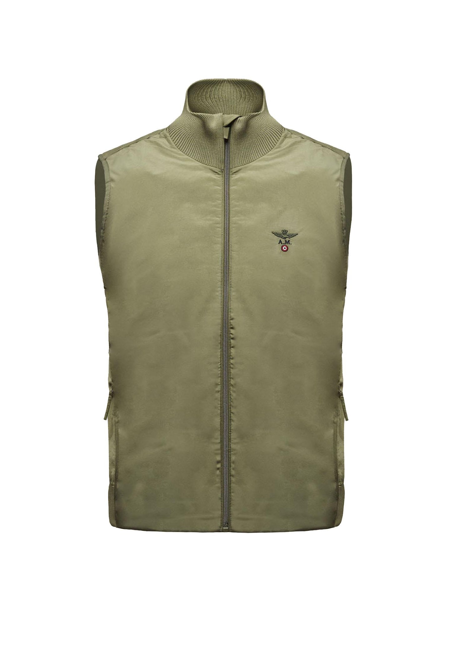 Gilet smanicato verde imbottito Aeronautica Militare P26 261AM1386UCL00002 0730407304 AERONAUTICA MILITARE