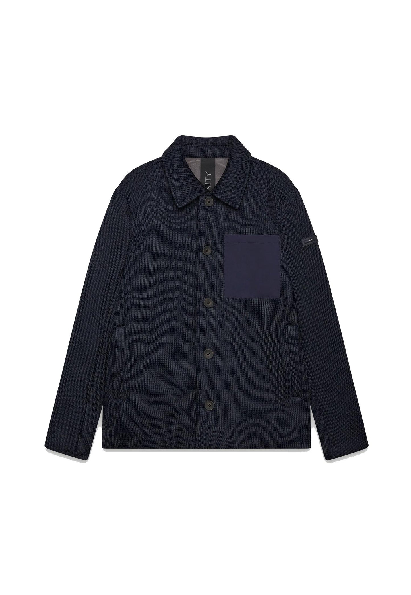 Giubbotto tessuto blu con bottoni Savage Unity A25 JA-SAVAGE-AW25 BNBN UNITY