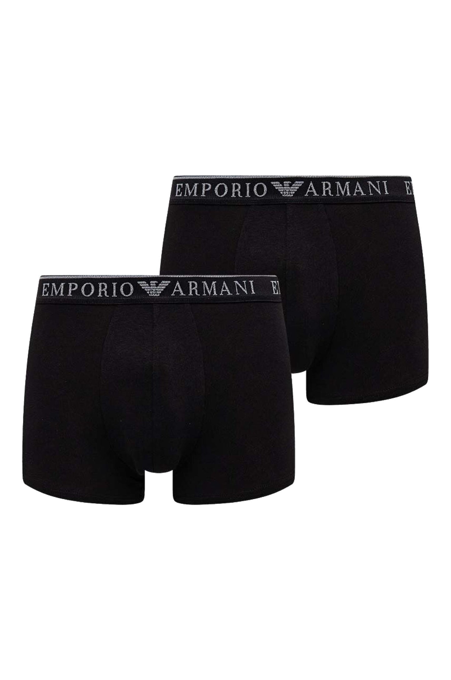 Intimo boxer due paia bianco e nero Emporio Armani A24