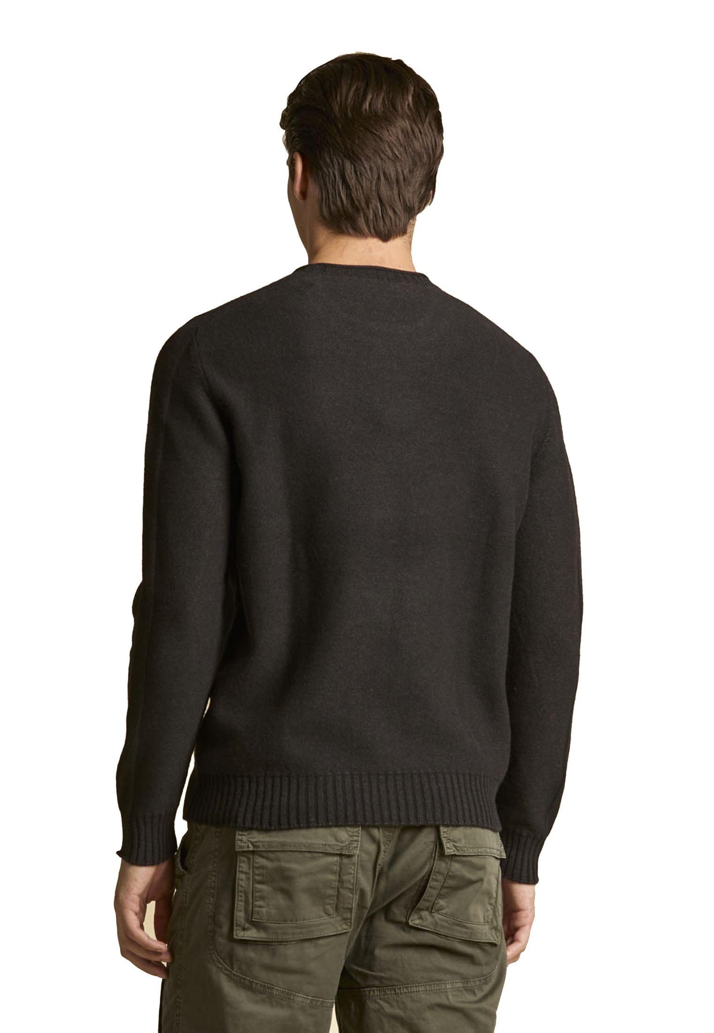 Maglione girocollo misto lana blu navy Aeronautica Militare A25 252MA1585UL00904 0818408184 AERONAUTICA MILITARE