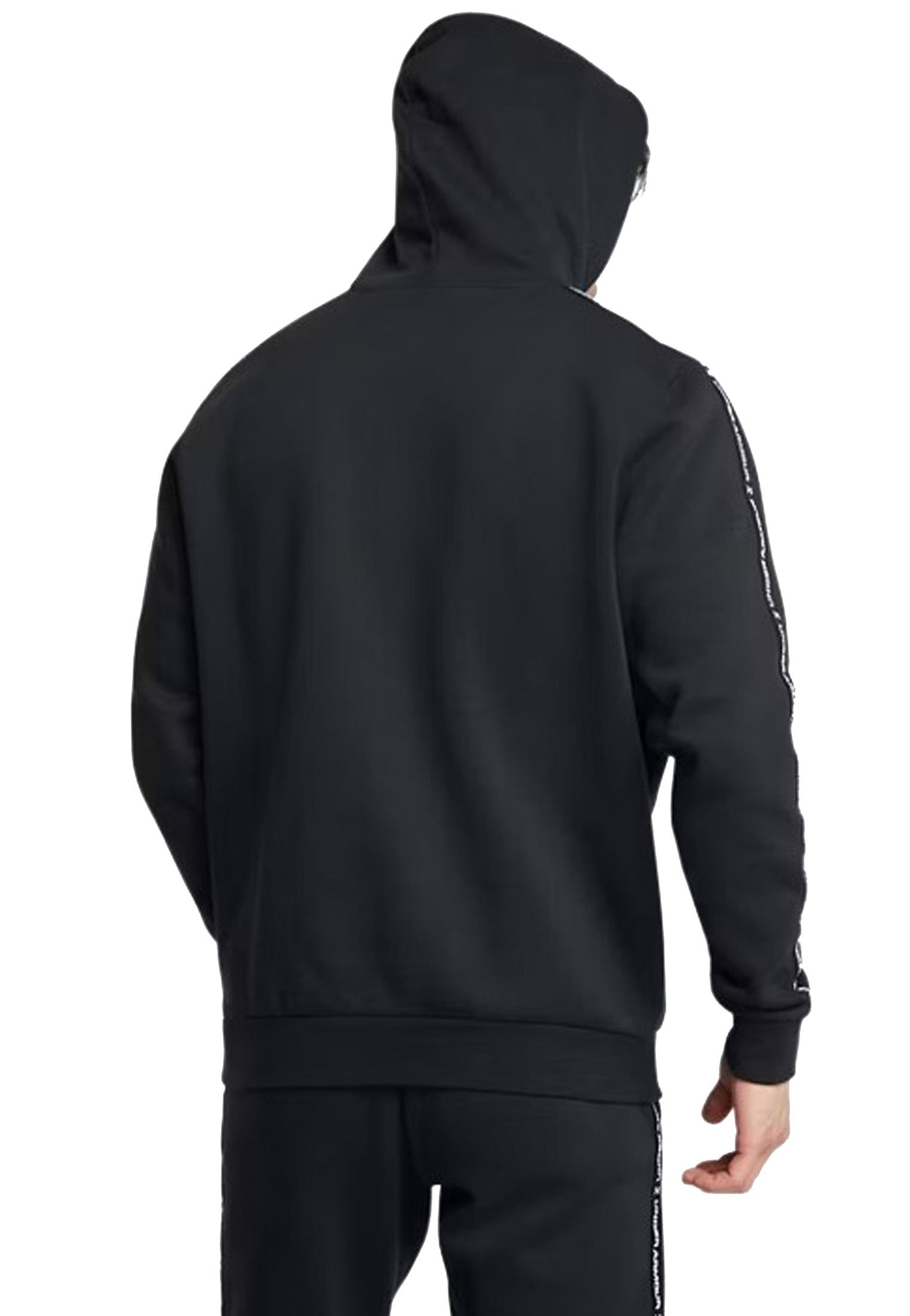 Felpa con cappuccio nera pile Icon Fleece Under Armour A25 77-1389356 00010001 UNDER ARMOUR