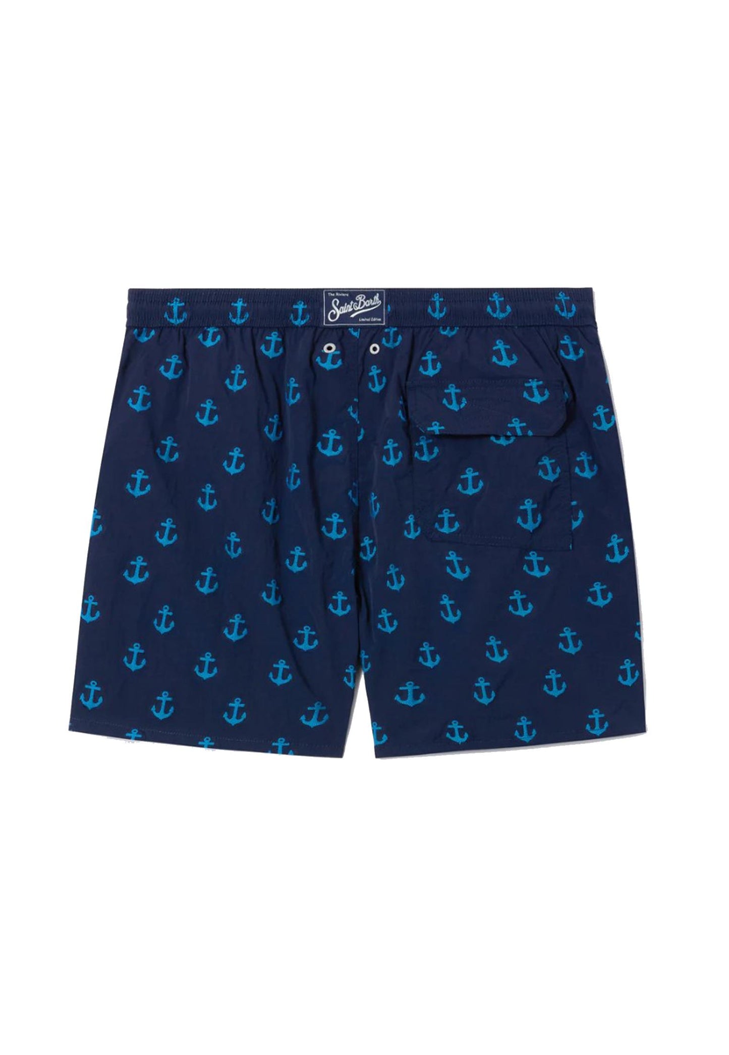 Costume da mare blu ancore Patmos The Riviera MC2 Saint Barth P26 PATM004 00392L00392L MC2