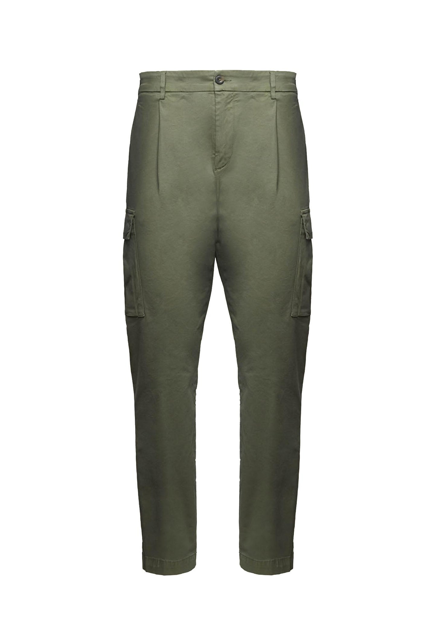 Pantaloni cargo verde cotone Aeronautica Militare P26 261PA1718UCT04331 0730407304 AERONAUTICA MILITARE