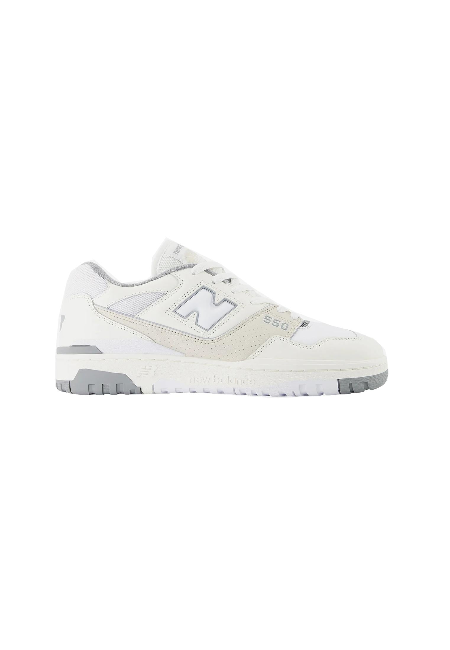 Scarpe sportive sneakers bianche BB550UTW New Balance A25