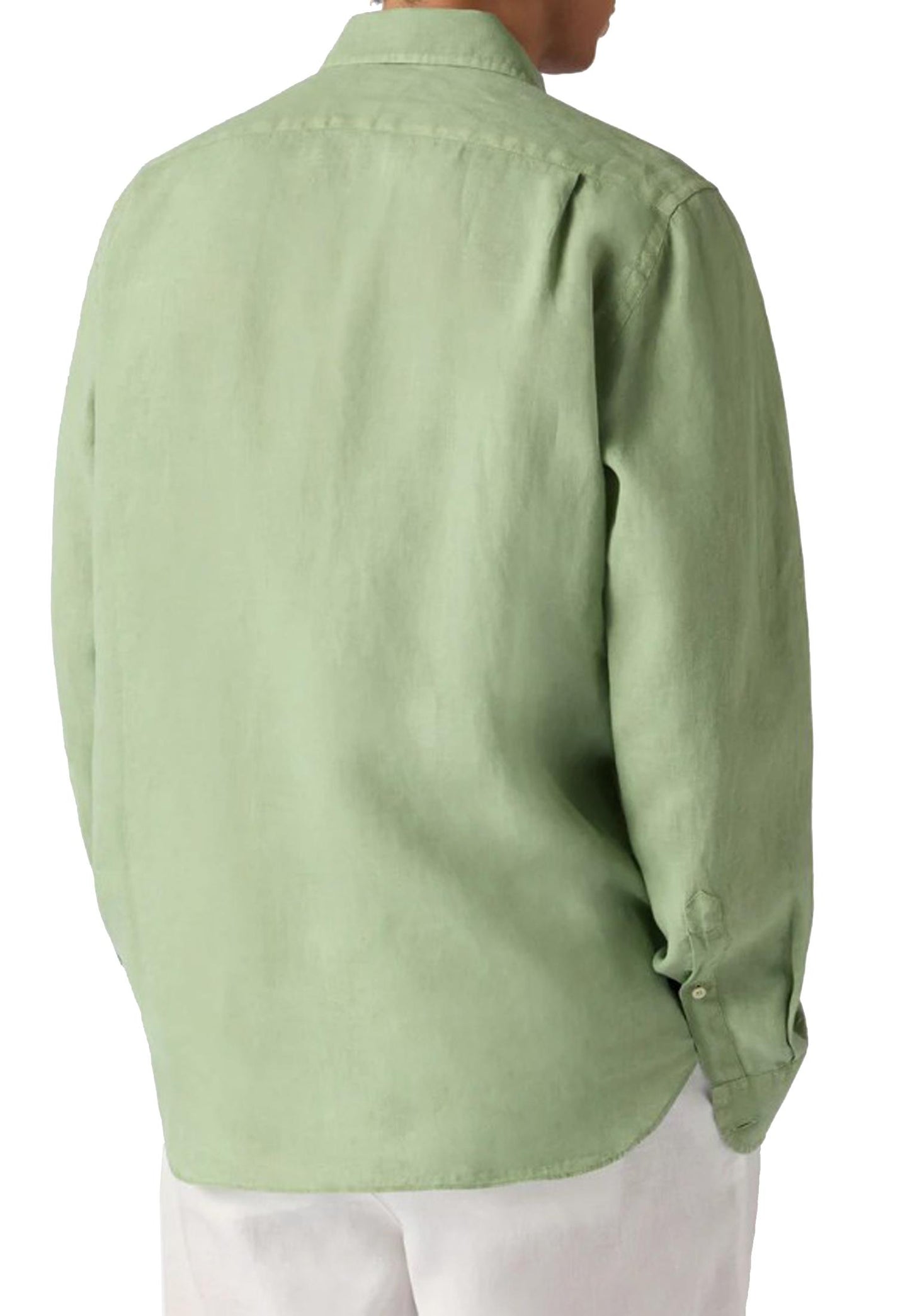 Camicia verde lino Raphael MC2 Saint Barth P26 RPH0001 00609L00609L MC2
