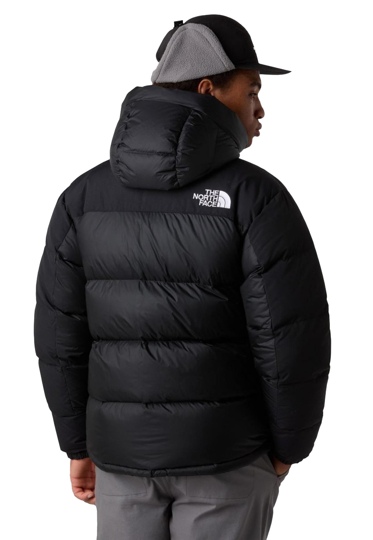 Giubbotto Parka piumino nero con cappuccio Himalayan The North Face A25 NF0A4QYXGOF1 NFGOFNFGOF THE NORTH FACE