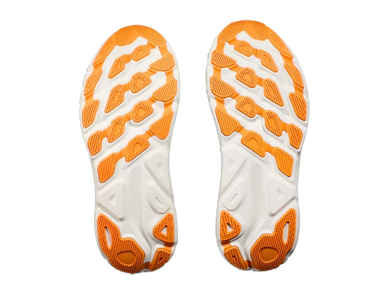 Scarpe sneakers da corsa uomo verde acqua/bianche/arancioni Clifton 9 Hoka A24