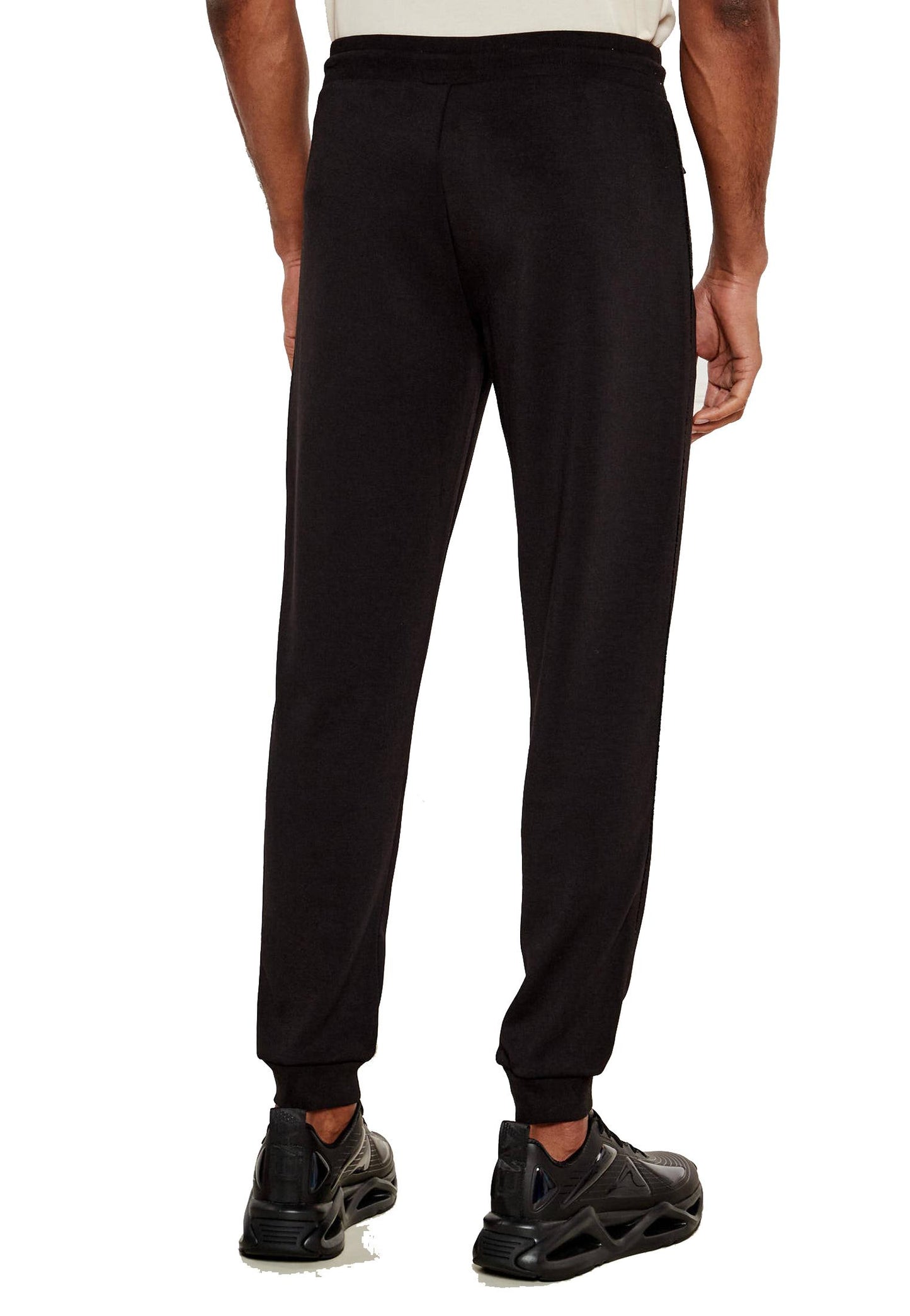 Pantaloni tuta neri sportivi jogger EA7 Armani A25 7M000761 AF13865 UC001UC001 EA7