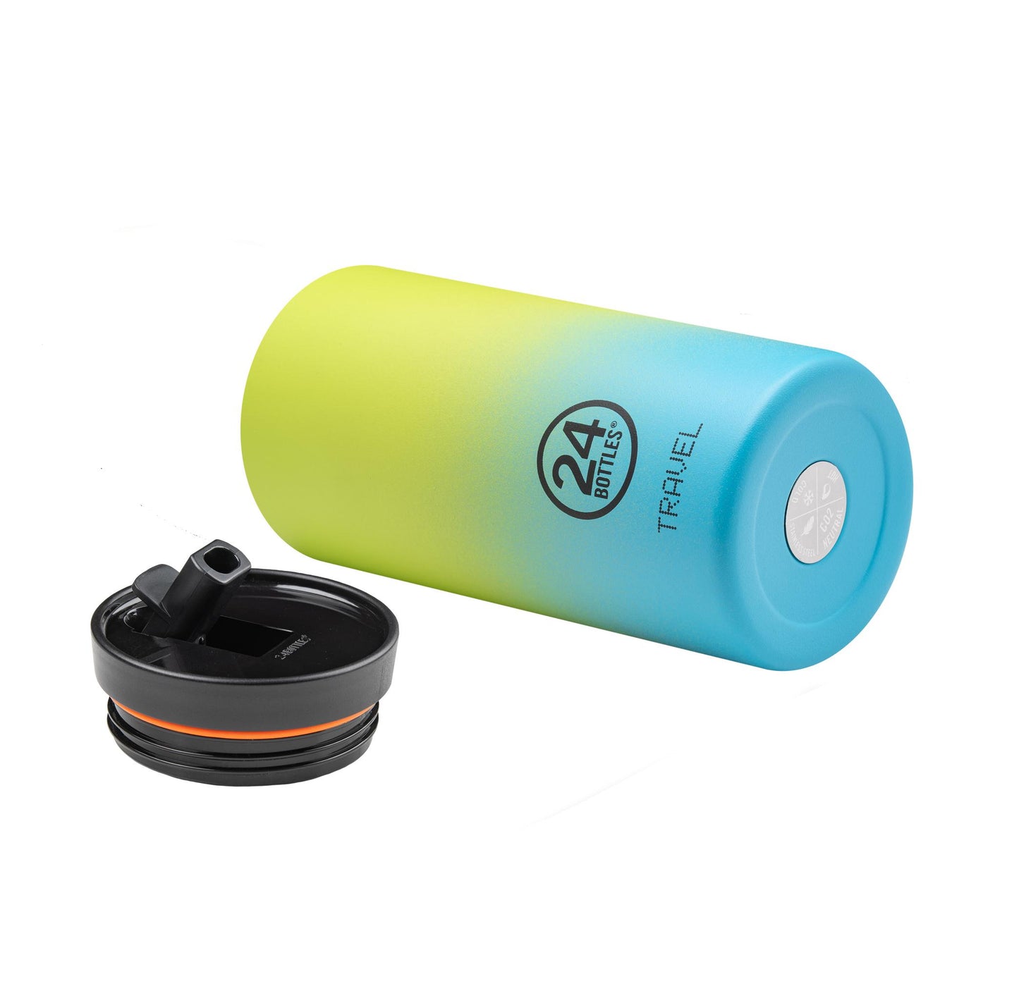 Travel Tumbler è la tazza termica 1498-Titan 600ml 24BOTTLES