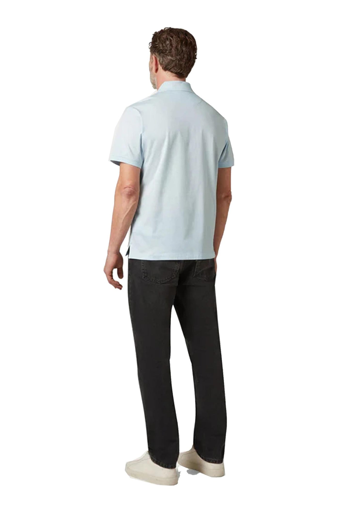 Polo cotone azzurro Steel Belstaff P26 106040 Sky BlueSky Blue BELSTAFF