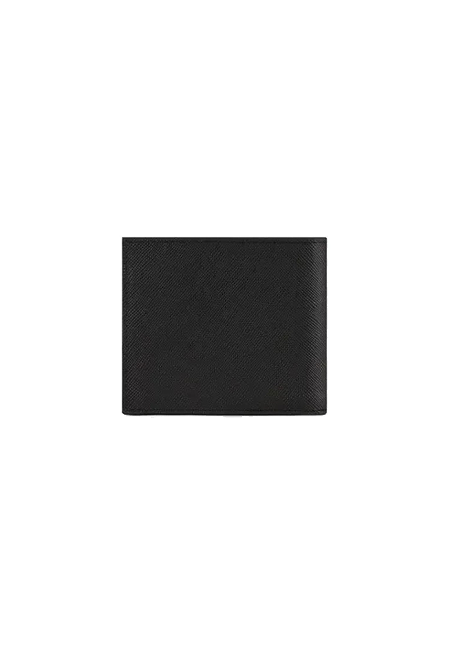 Armani Exchange P24 black leather wallet