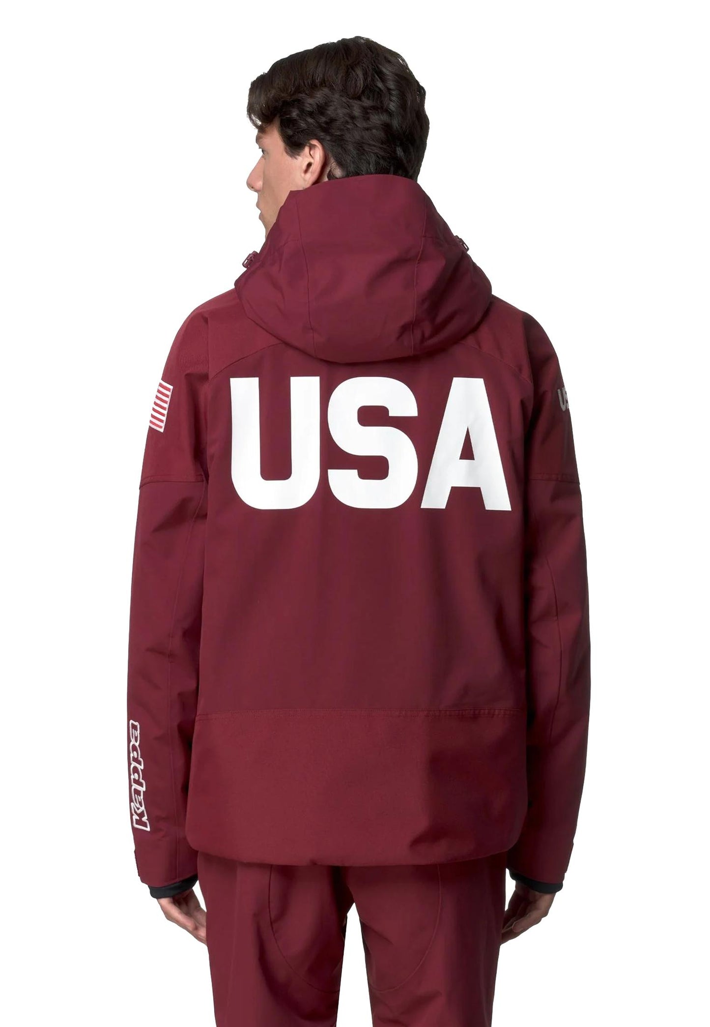 Giacca da sci snowboard rossa 602C US Kappa A25 331Q3RW WP2WP2 KAPPA SKI