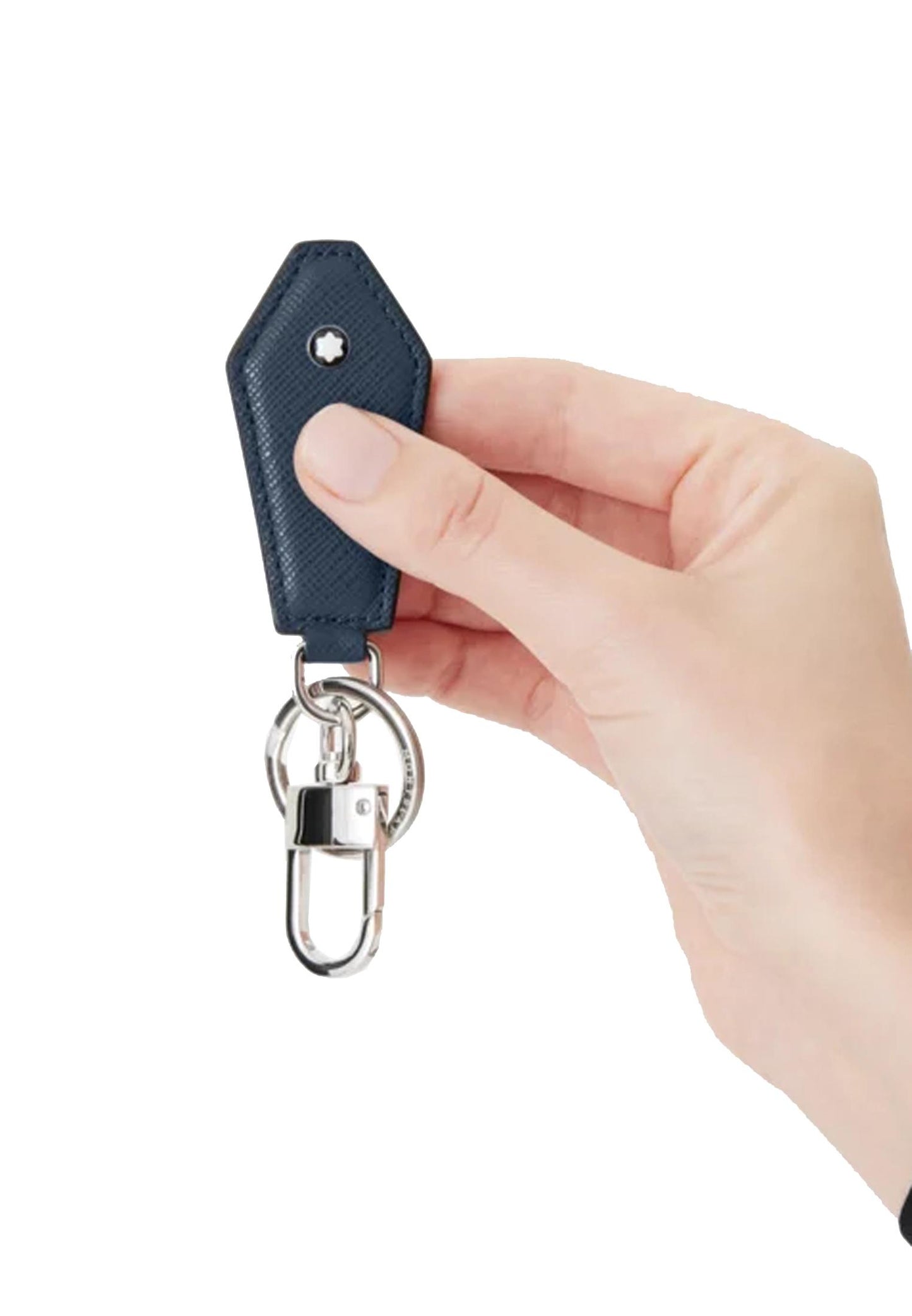 Montblanc blue diamond key ring