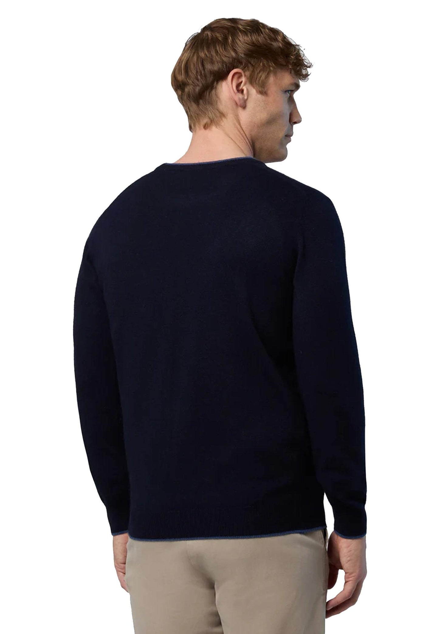 Maglione girocollo logo ricamato blu scuro North Sails A25 699775 08020802 NORTH SAILS