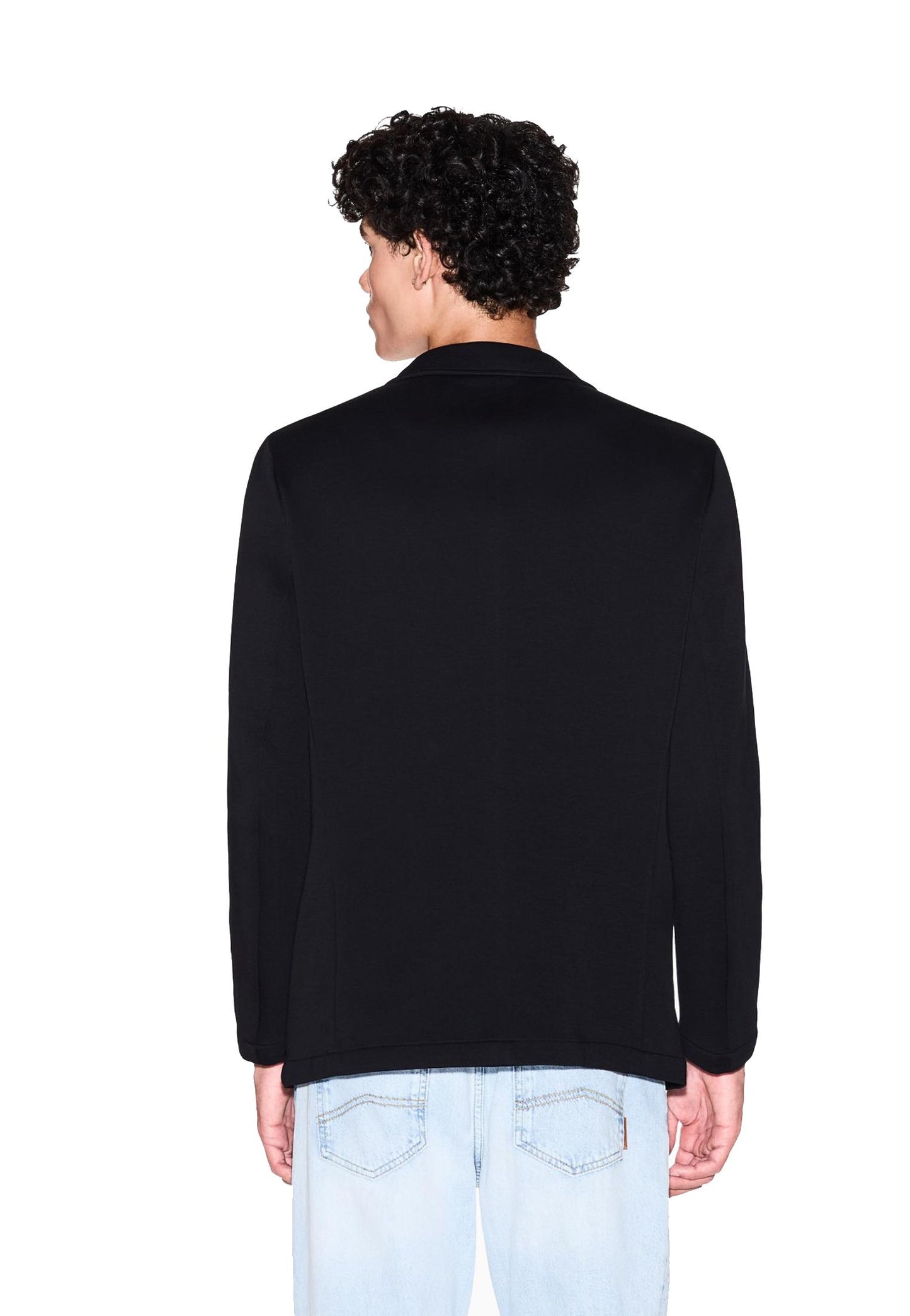 Giacca blazer blu monopetto due bottoni Armani Exchange A25 XM001303 AF10818 UB101UB101 ARMANI EXCHANGE