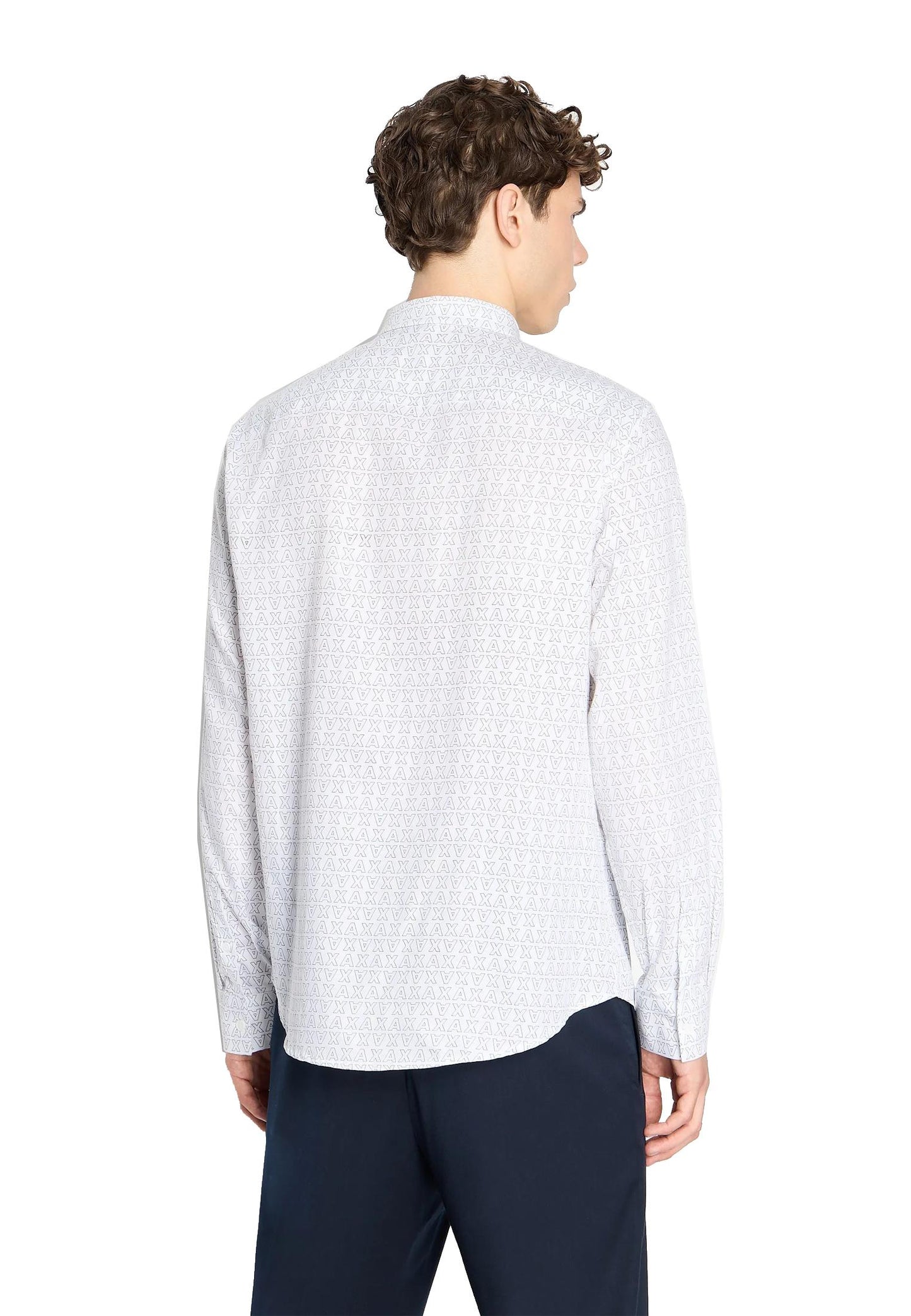 Armani Exchange A23 regular fit shirt in satin cotton