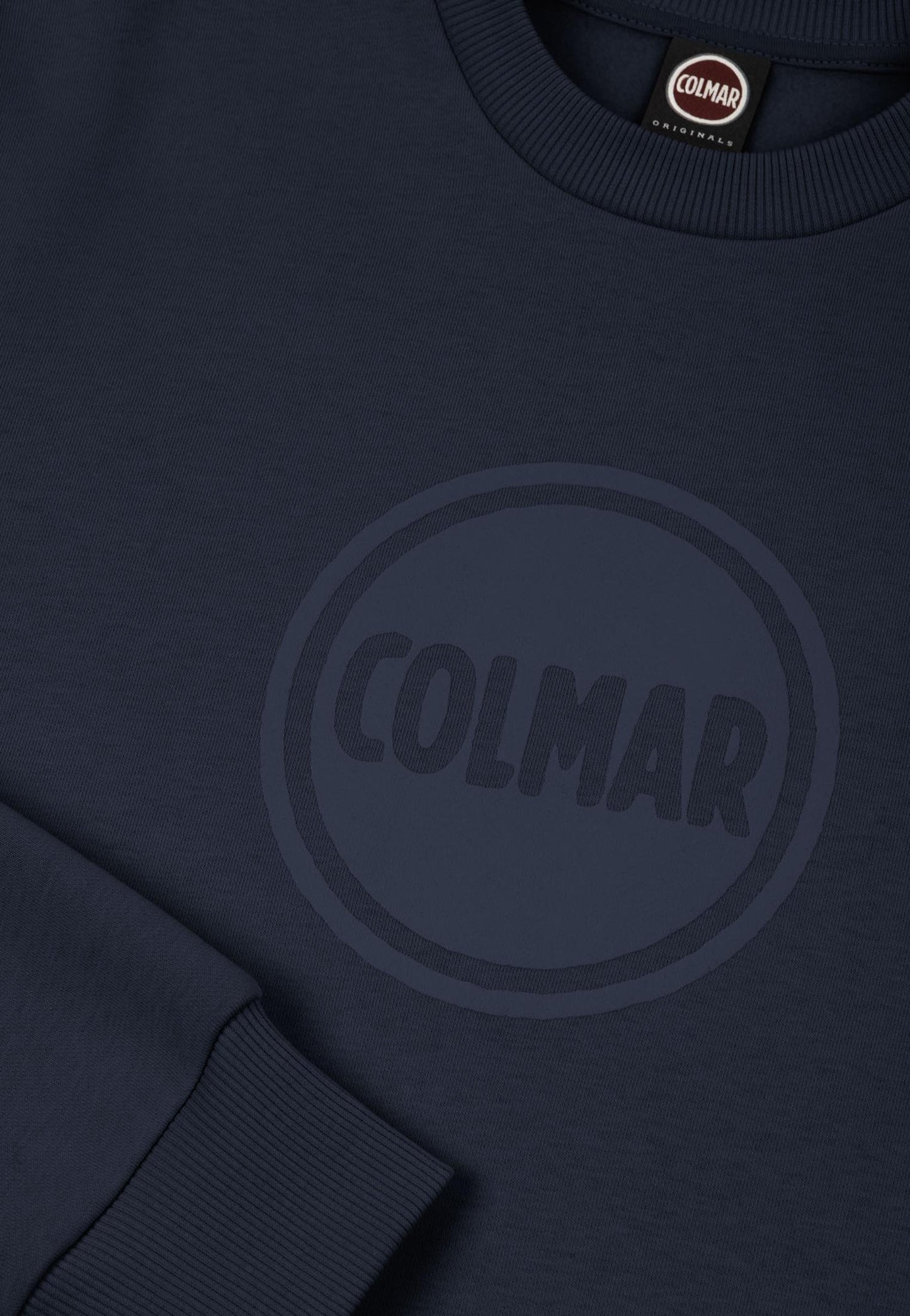 Felpa girocollo blu felpata Colmar A25 6247 1WX68 COLMAR ORIGINALS