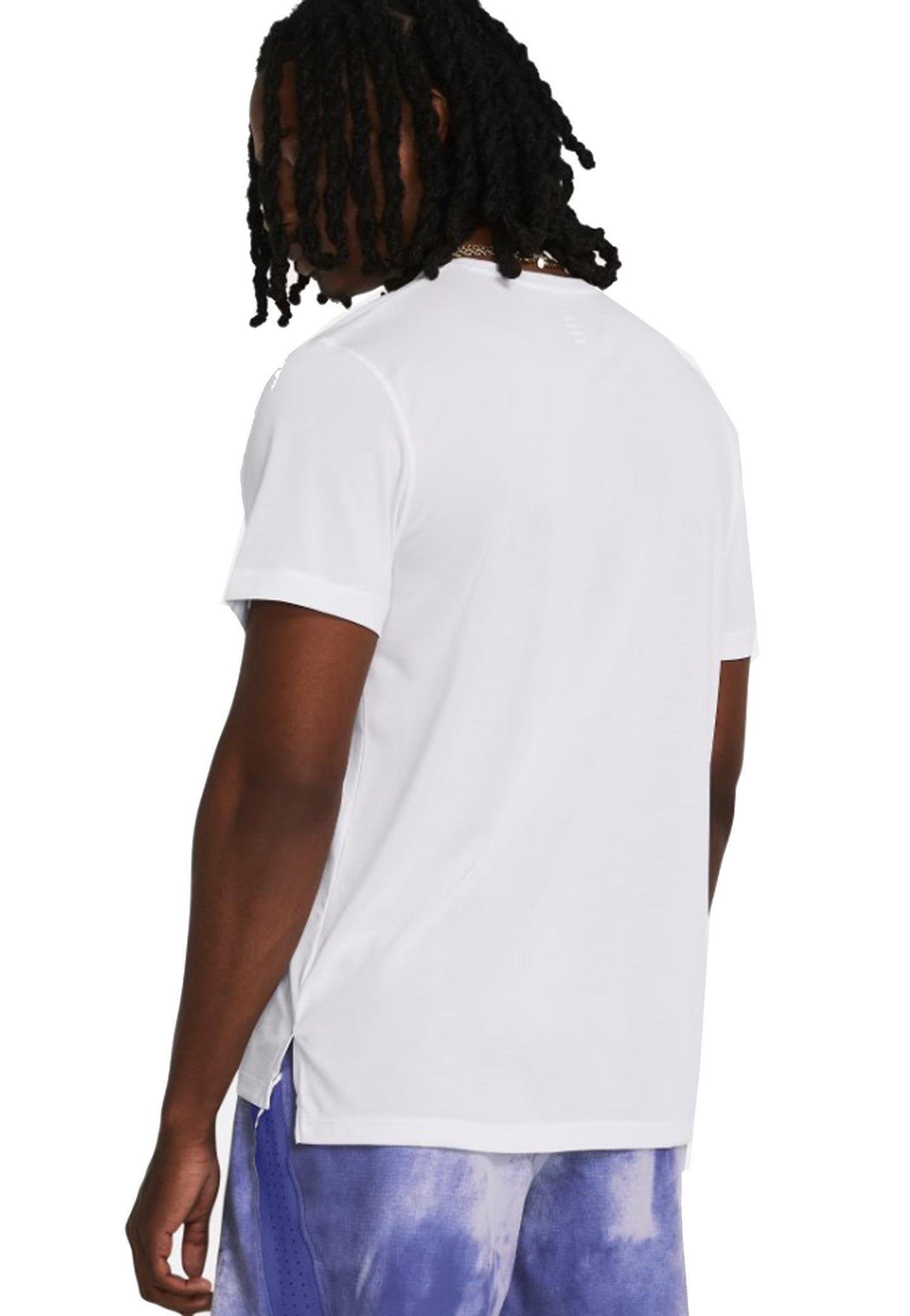 T-shirt sportiva allenamento bianca Launch Under Armour A25 77-1382582 01000100 UNDER ARMOUR