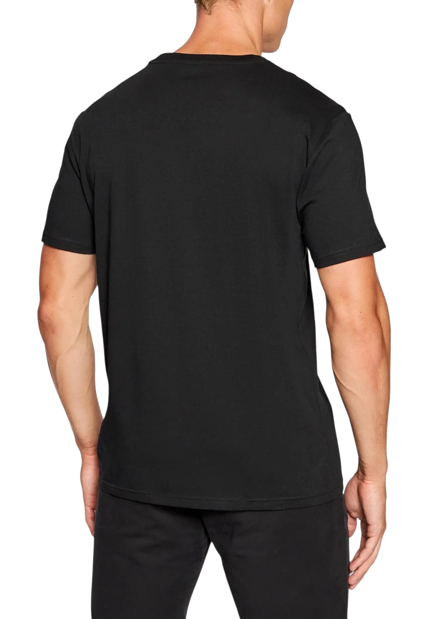 T-shirt girocollo nera cotone Polo Ralph Lauren P26 714844756006 POLO BLACK / WHITE PP POLO RALPH LAUREN
