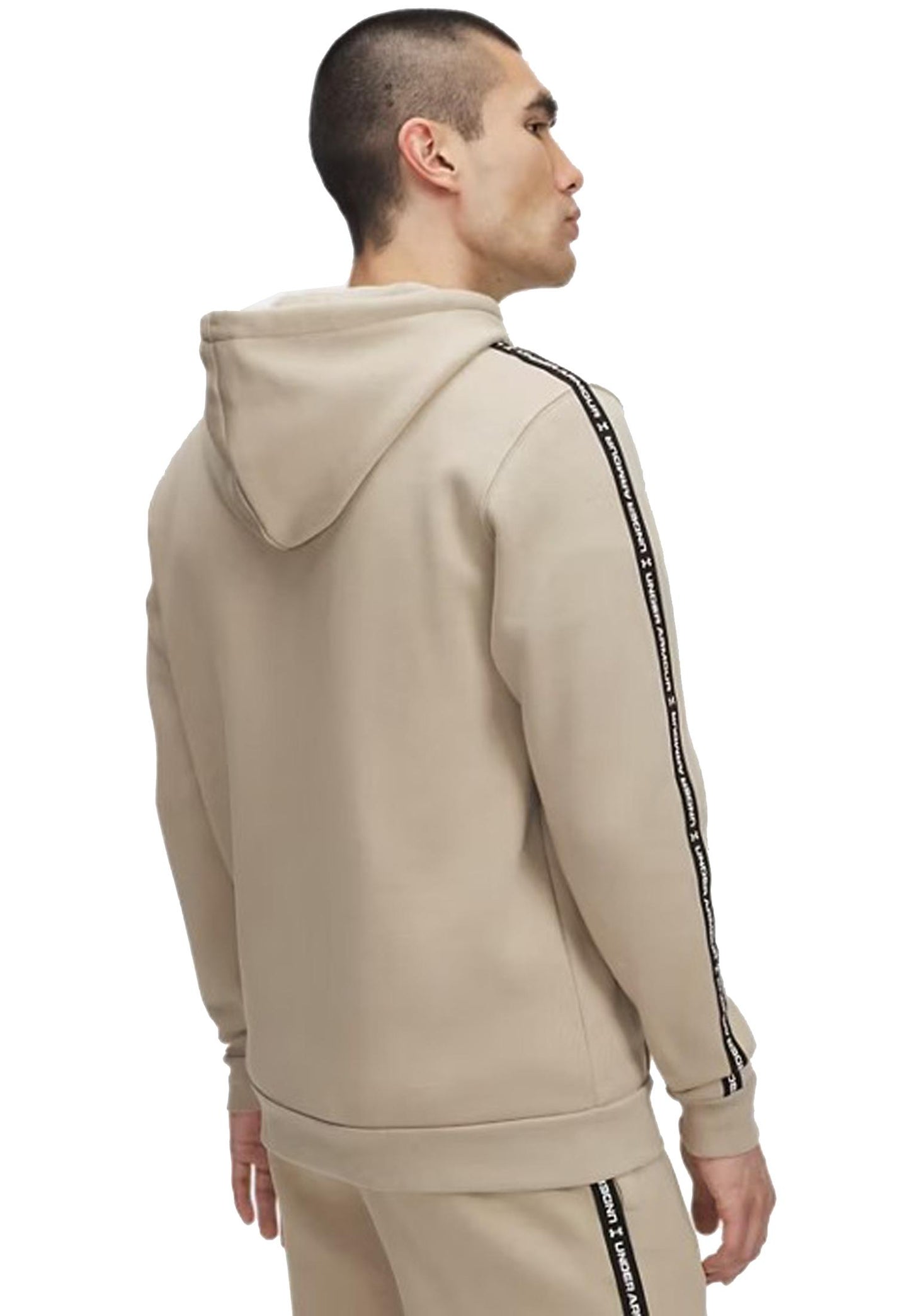 Felpa con cappuccio beige pile Icon Fleece Under Armour A25 77-1389356 02990299 UNDER ARMOUR