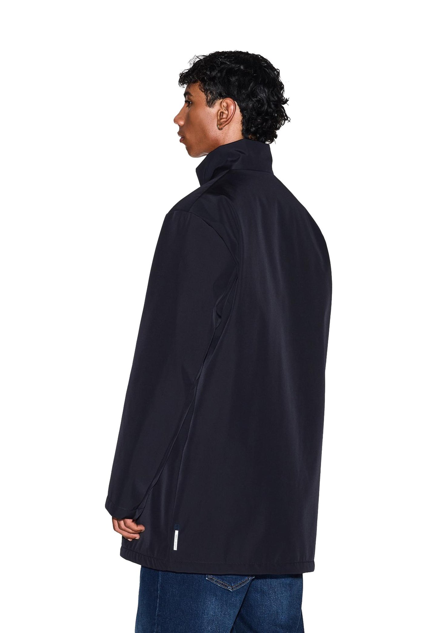 Giaccone lungo imbottito blu navy Armani Exchange A25 XM001578 AF16926 UB101UB101 ARMANI EXCHANGE