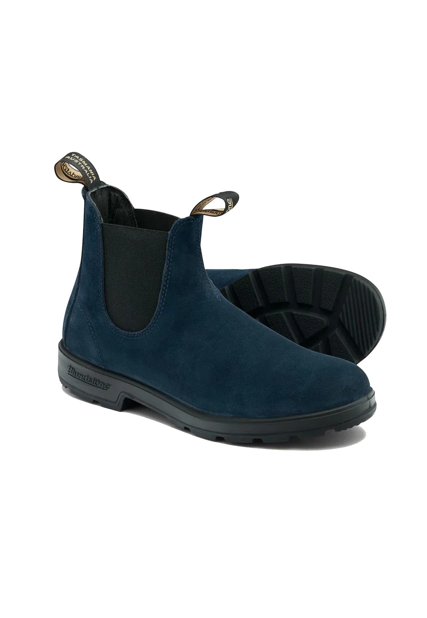 Stivaletto blu camoscio pelle 2503 Blundstone A25 252M2503 Pelle2503 BLUNDSTONE