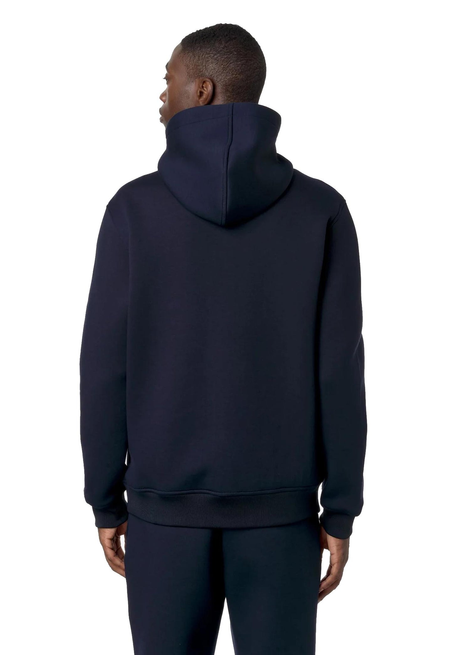 Giacca in pile con cappuccio blu Rainer Spacer K-way A25 K2141DW K89K89 K-WAY