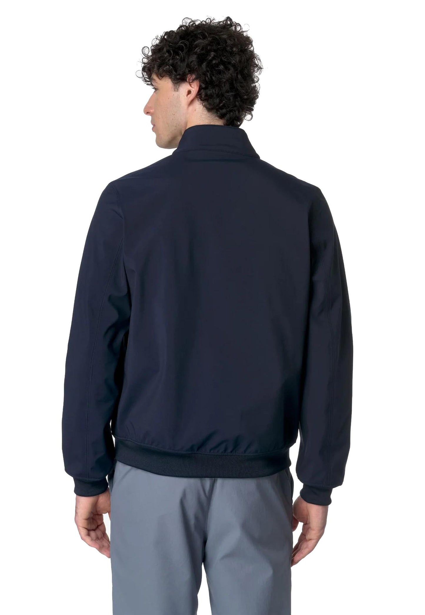 Giacca casual blu Arsene Bonded K-way A25 K6131CW A2BA2B K-WAY