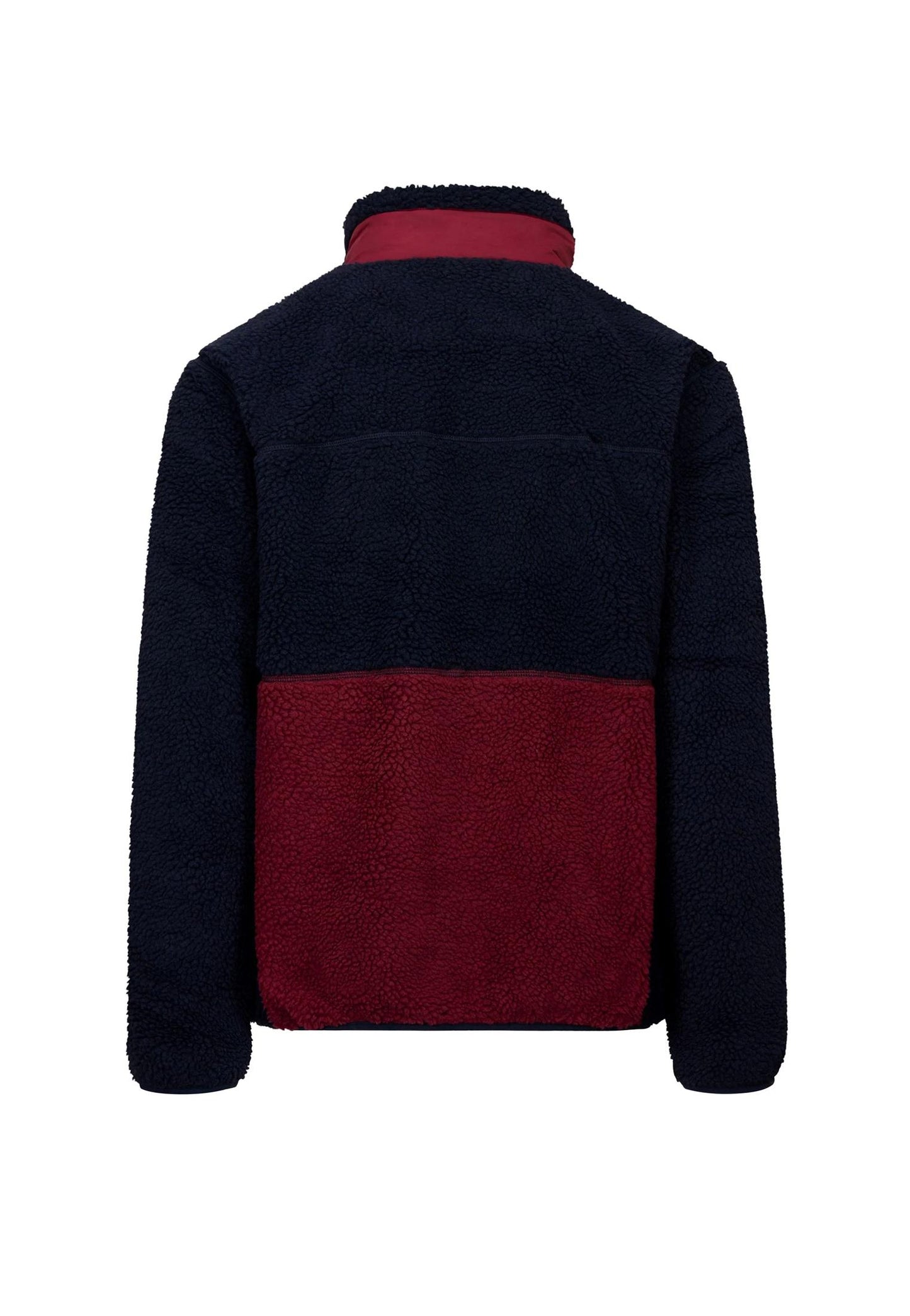 Felpa pile unisex blu rosso sci 326 US Kappa A25 351Z1QW A05A05 KAPPA SKI