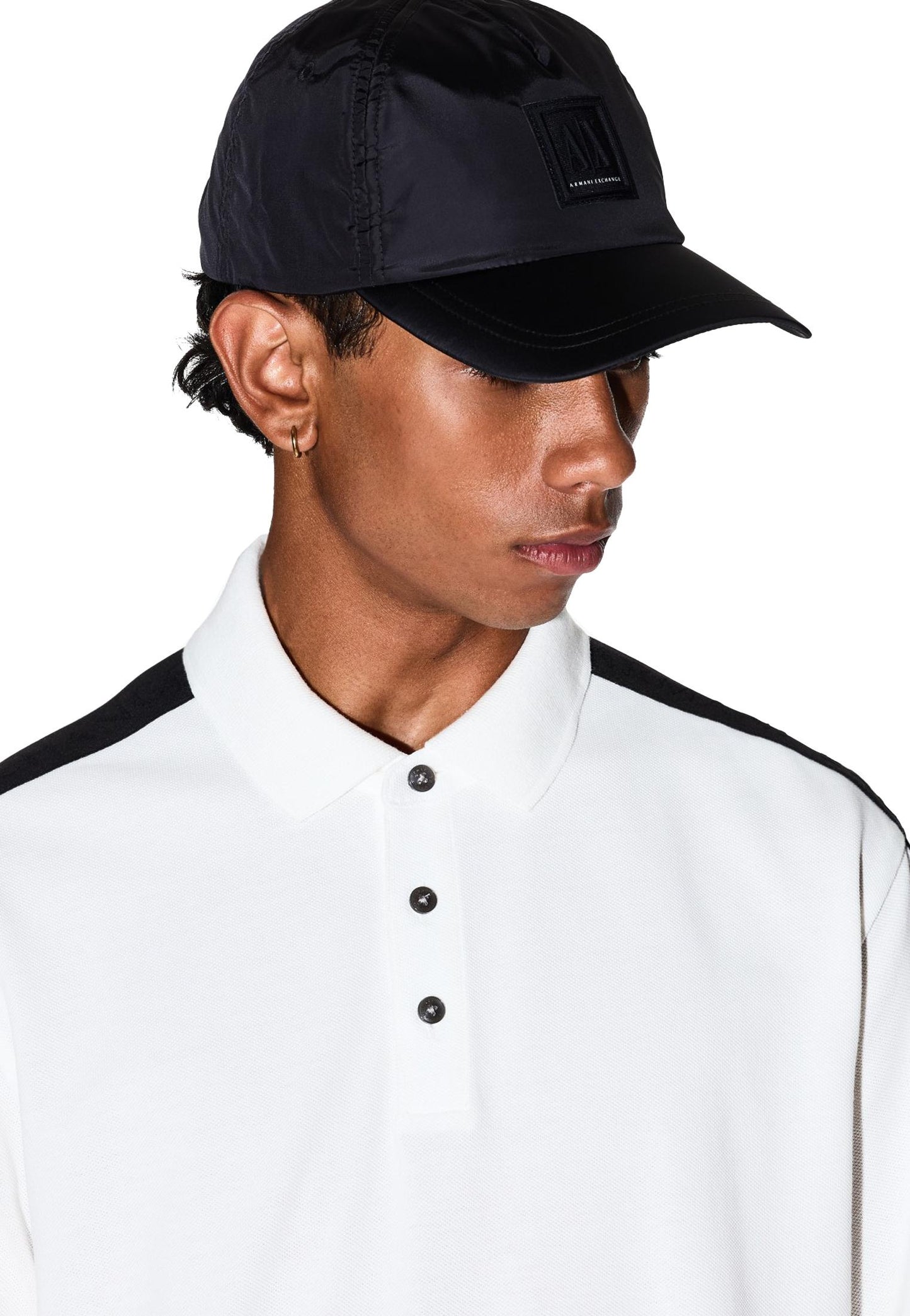 Cappello da baseball nero Armani Exchange A25 XM000810 AF13342 UC001UC001 ARMANI EXCHANGE