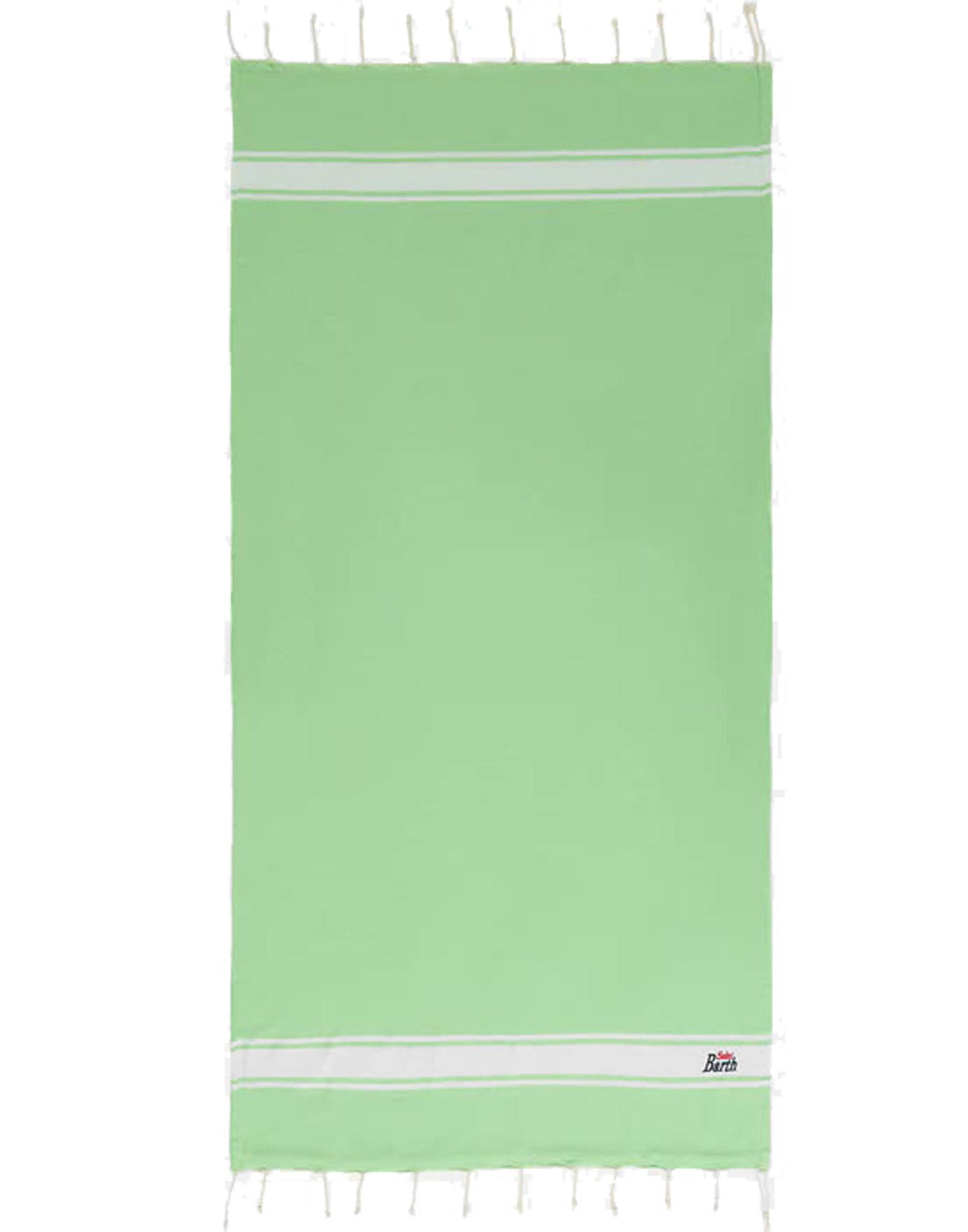Lightweight fluorescent green cotton towel MC2 Saint Barth P24