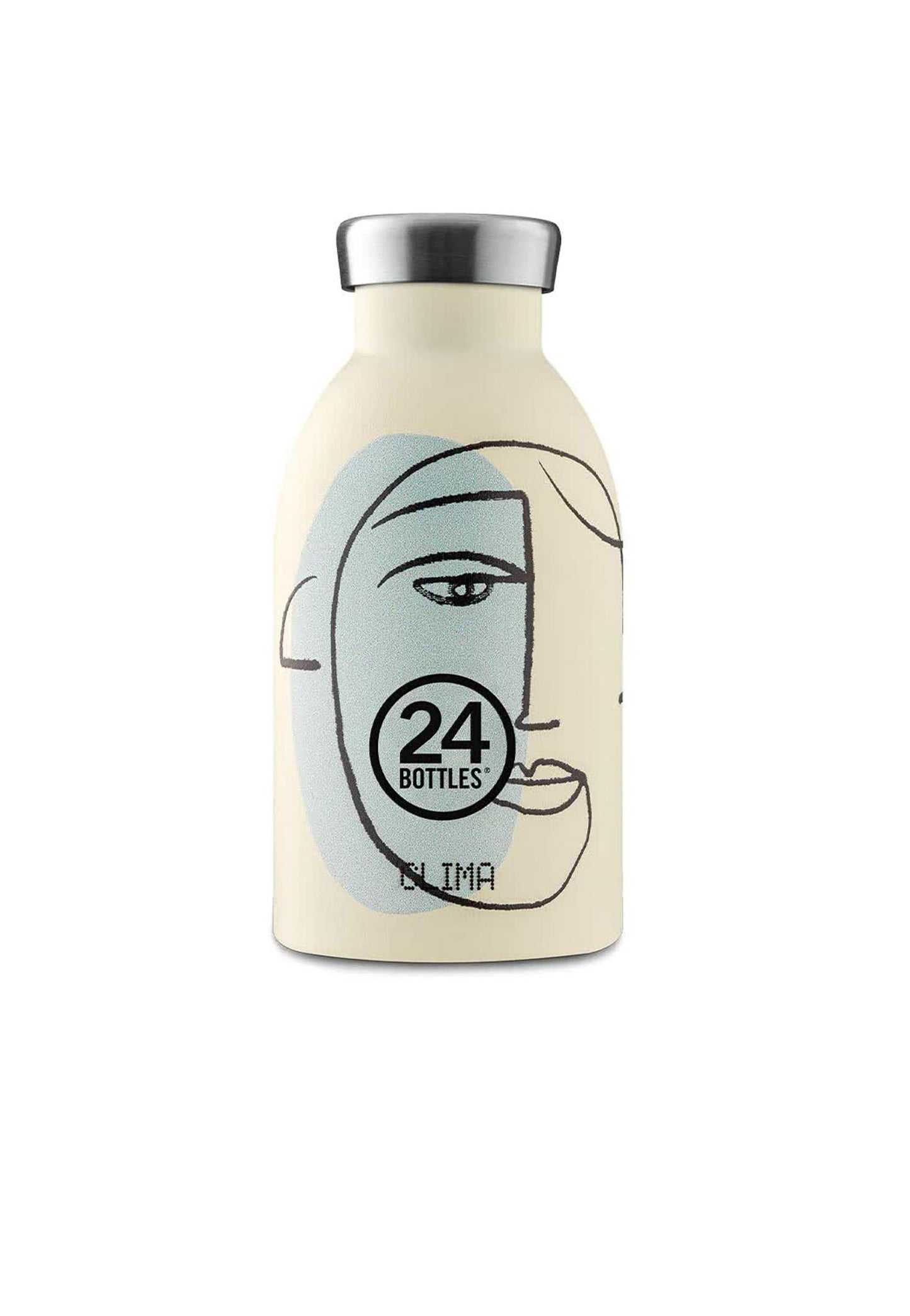 Borraccia termica White Calypso 330ml 24Bottles 1703- White Calipso 330 ml 24BOTTLES