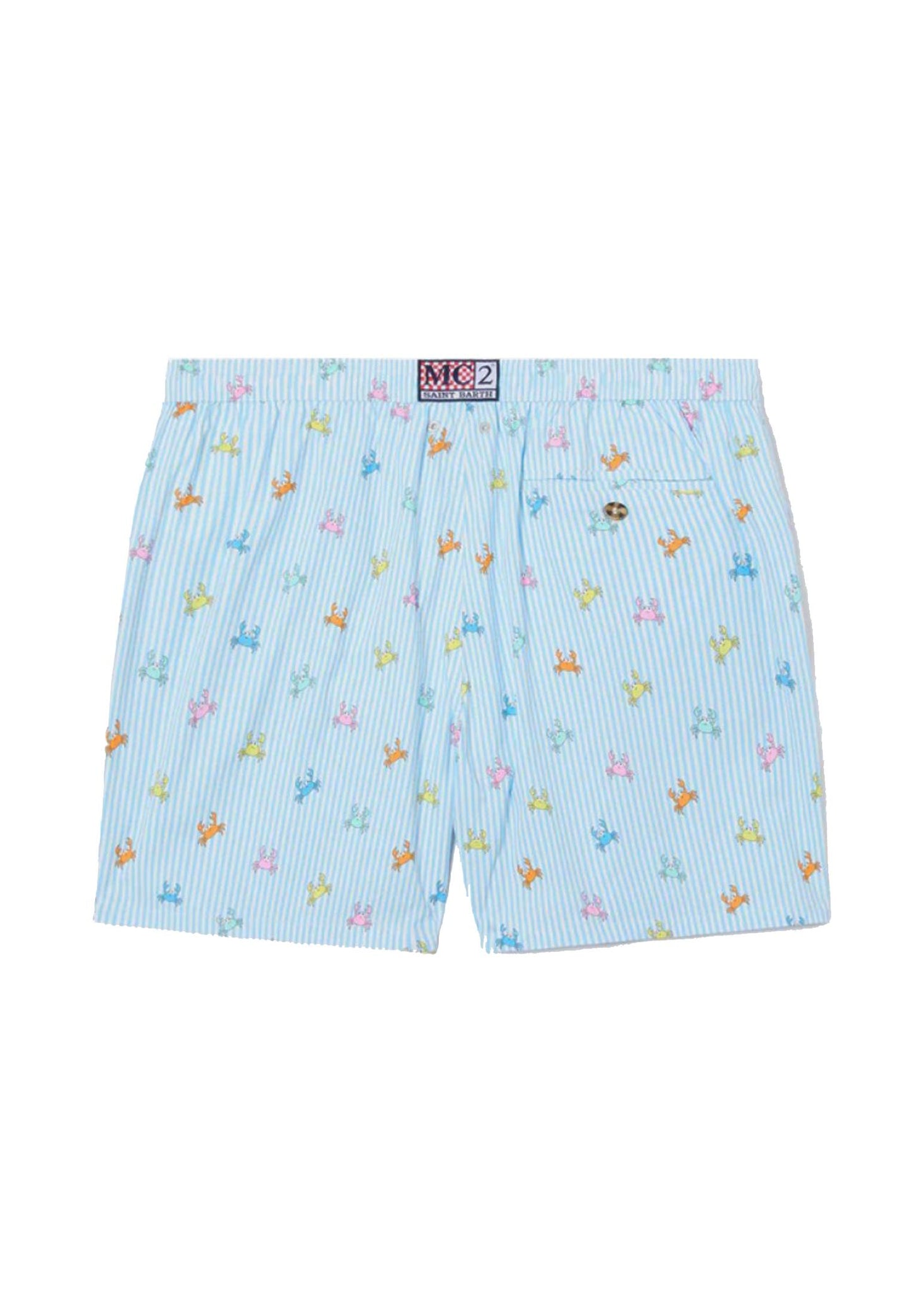 Costume da mare spiaggia bagno pantaloncino Lighiting Micro granchi MC2 Saint Barth P26 LIG0016 01081L01081L MC2