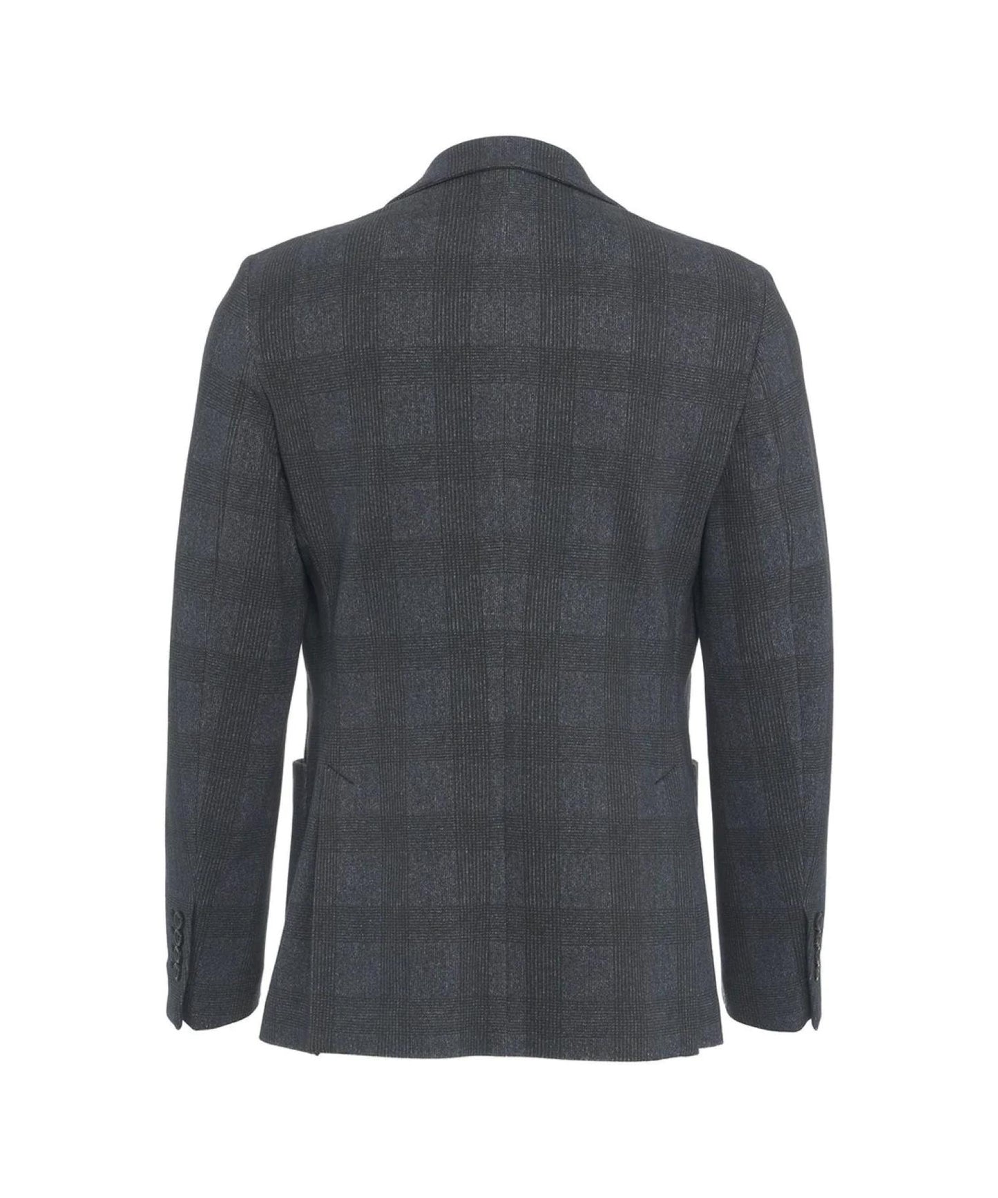 Giacca blazer monopetto con tasche frontali blu Circolo 1901 A24