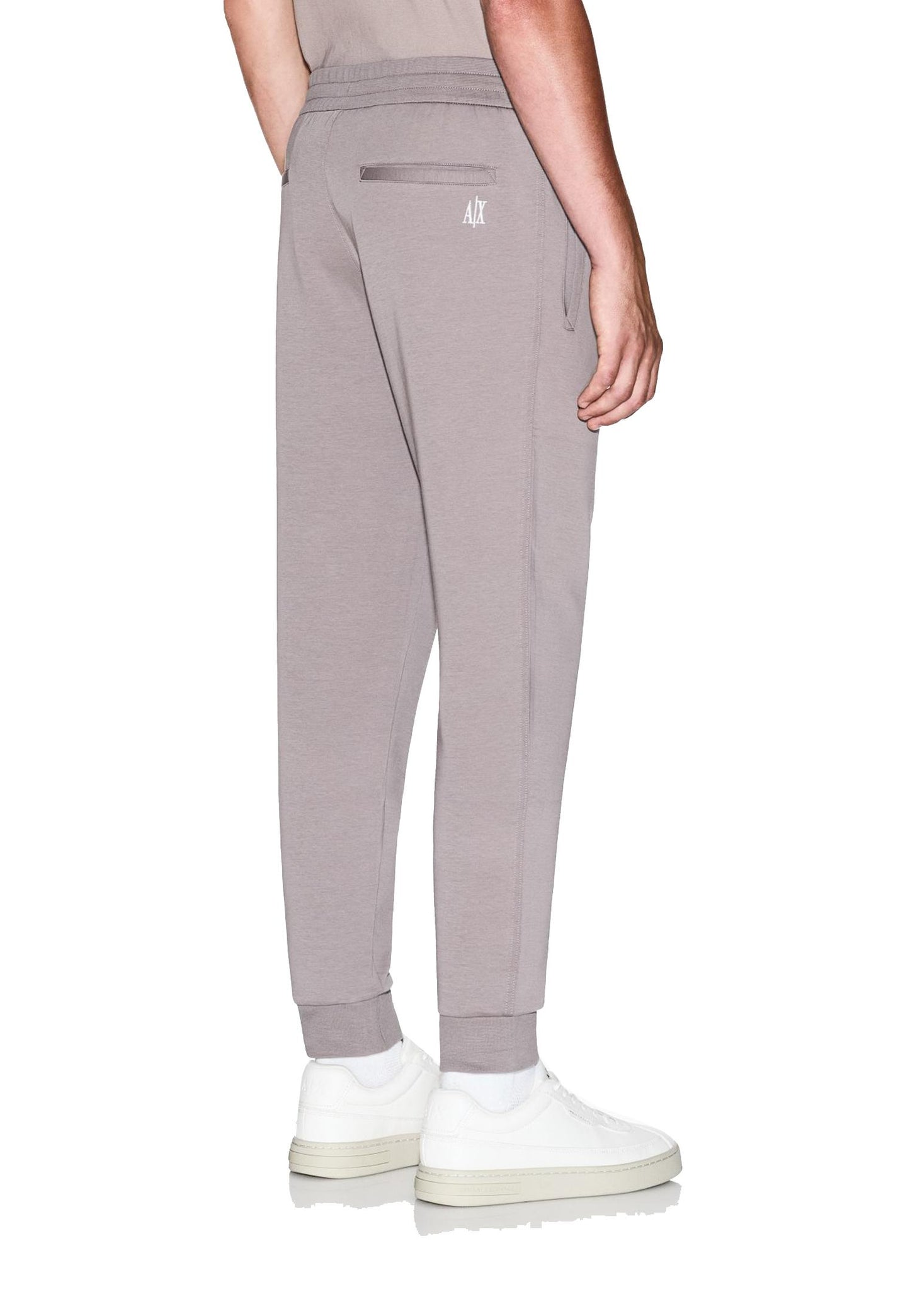 Pantaloni jogger sportivi beige Armani Exchange A25 XM000373 AF10818 U6107U6107 ARMANI EXCHANGE