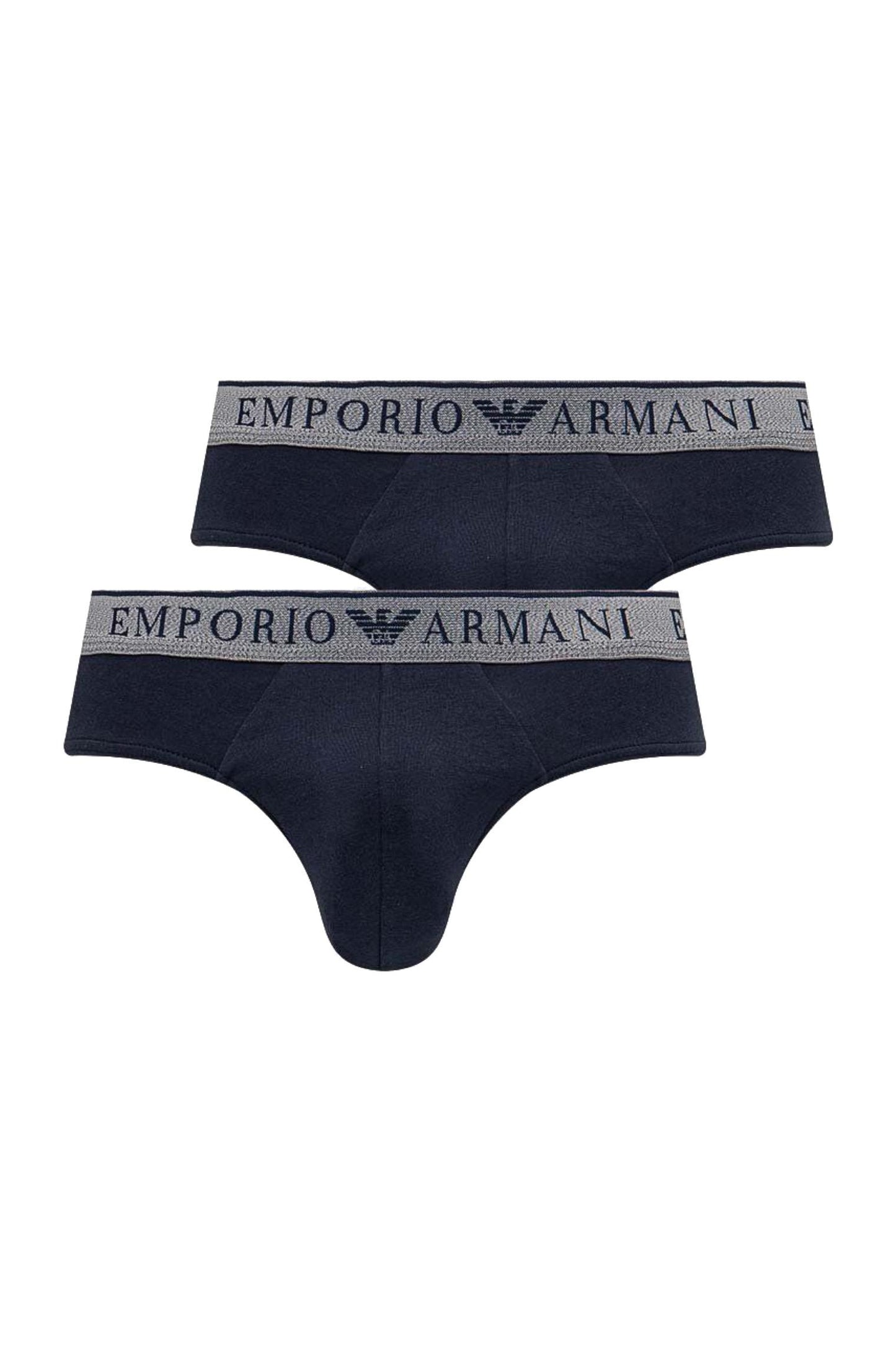 Intimo slip cotone elastico blu marine Emporio Armani A24