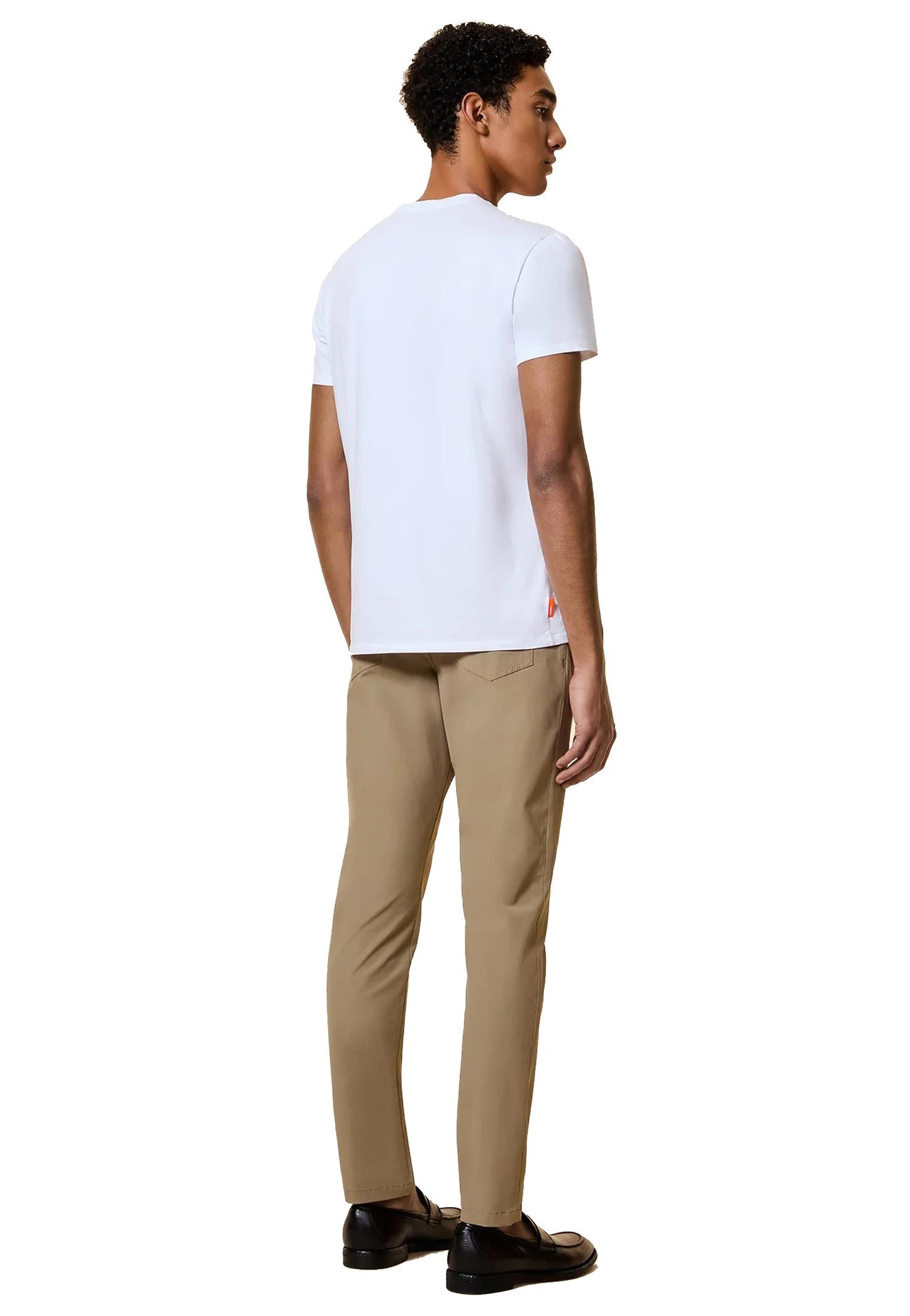 T-shirt bianca girocollo traspirante Revo RRD P26 26200 0909 RRD