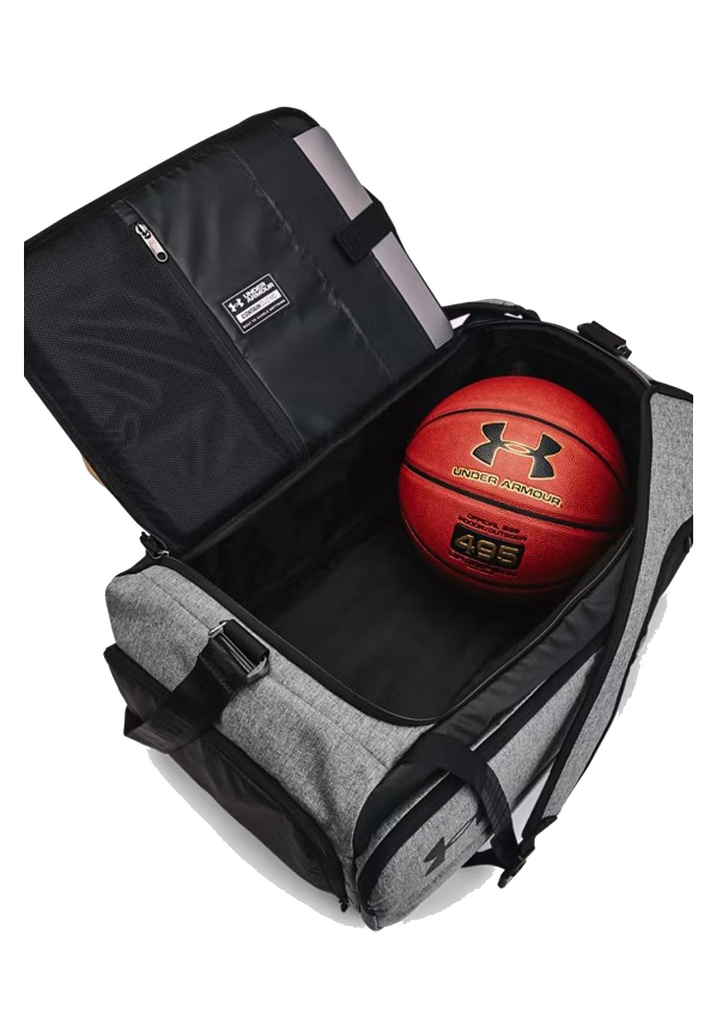Borsone sportivo grigio UA Contain Duo MP Duffle Under Armour A25 77-1381919 00250025 UNDER ARMOUR