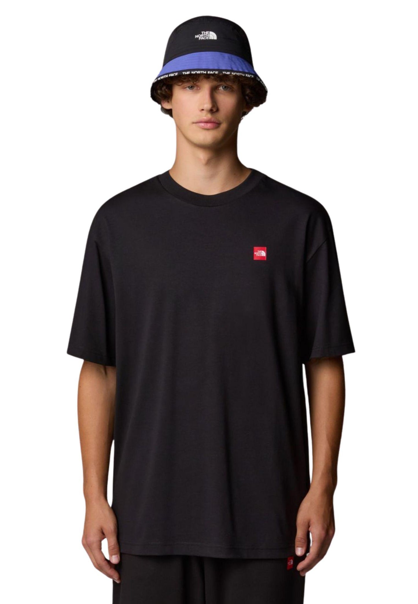 T-shirt Axis oversizes nero The North Face P25 NF0A8C1RJK31 NFJK3NFJK3 THE NORTH FACE