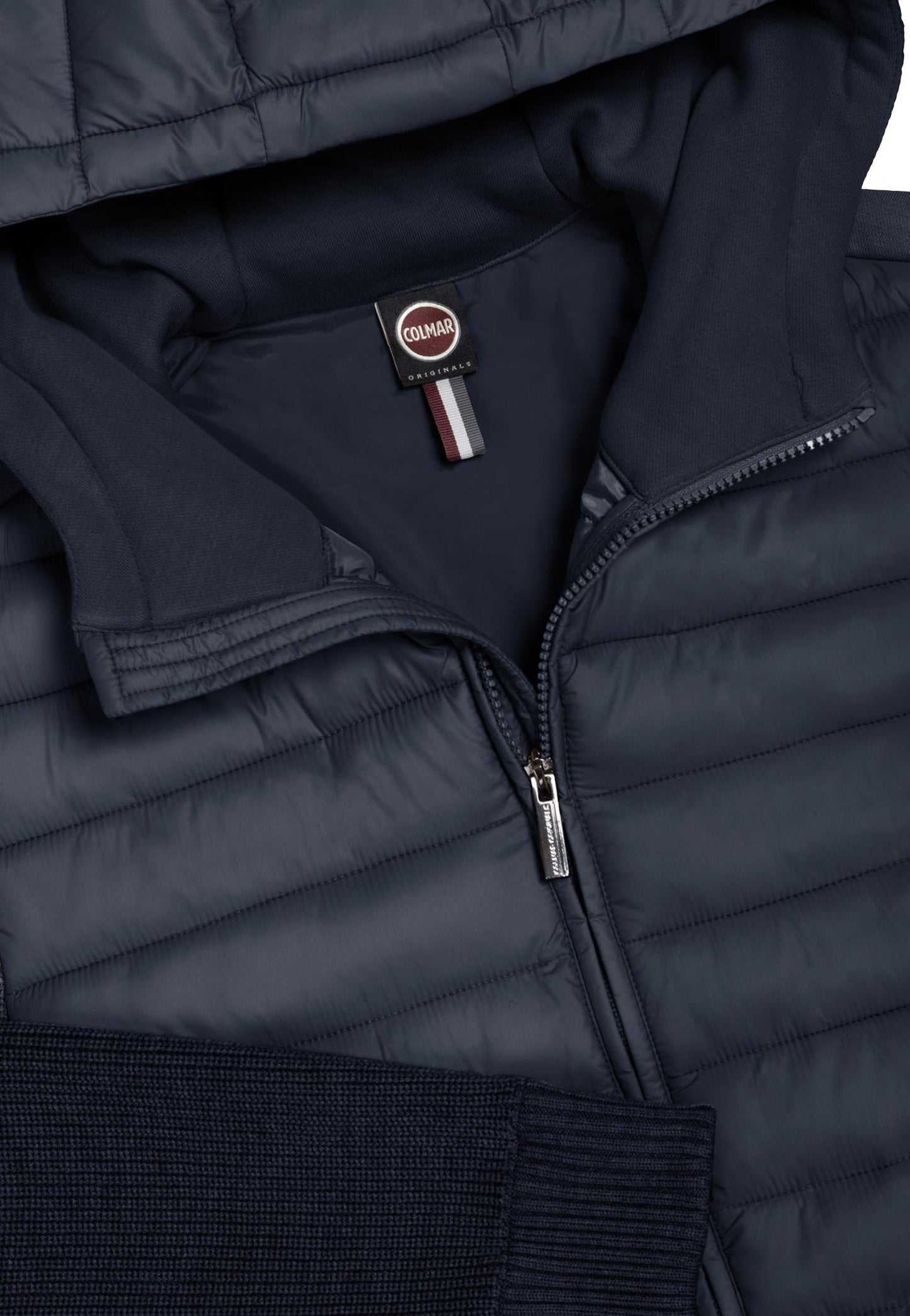 Giacca con cappuccio e maniche maglia blu Colmar A25 1112 8ZX68 COLMAR ORIGINALS