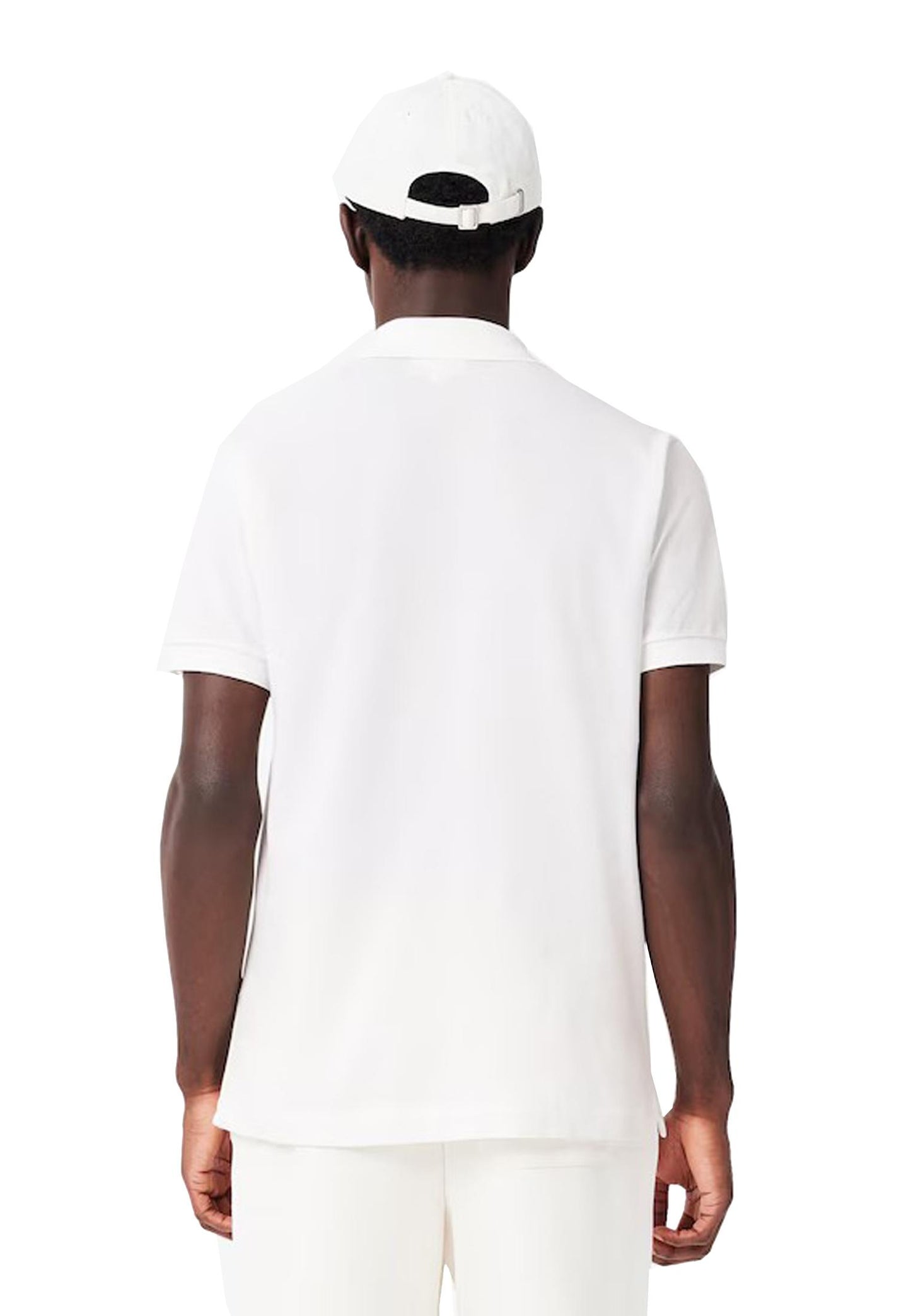 Polo bianca classica cotone logo Lacoste P25 1212 11 LACOSTE