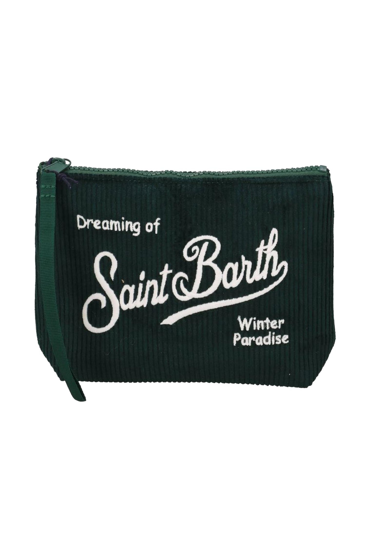 Pochette da viaggio verde unisex Aline MC2 Saint Barth A25 ALI0024 00271I00271I MC2