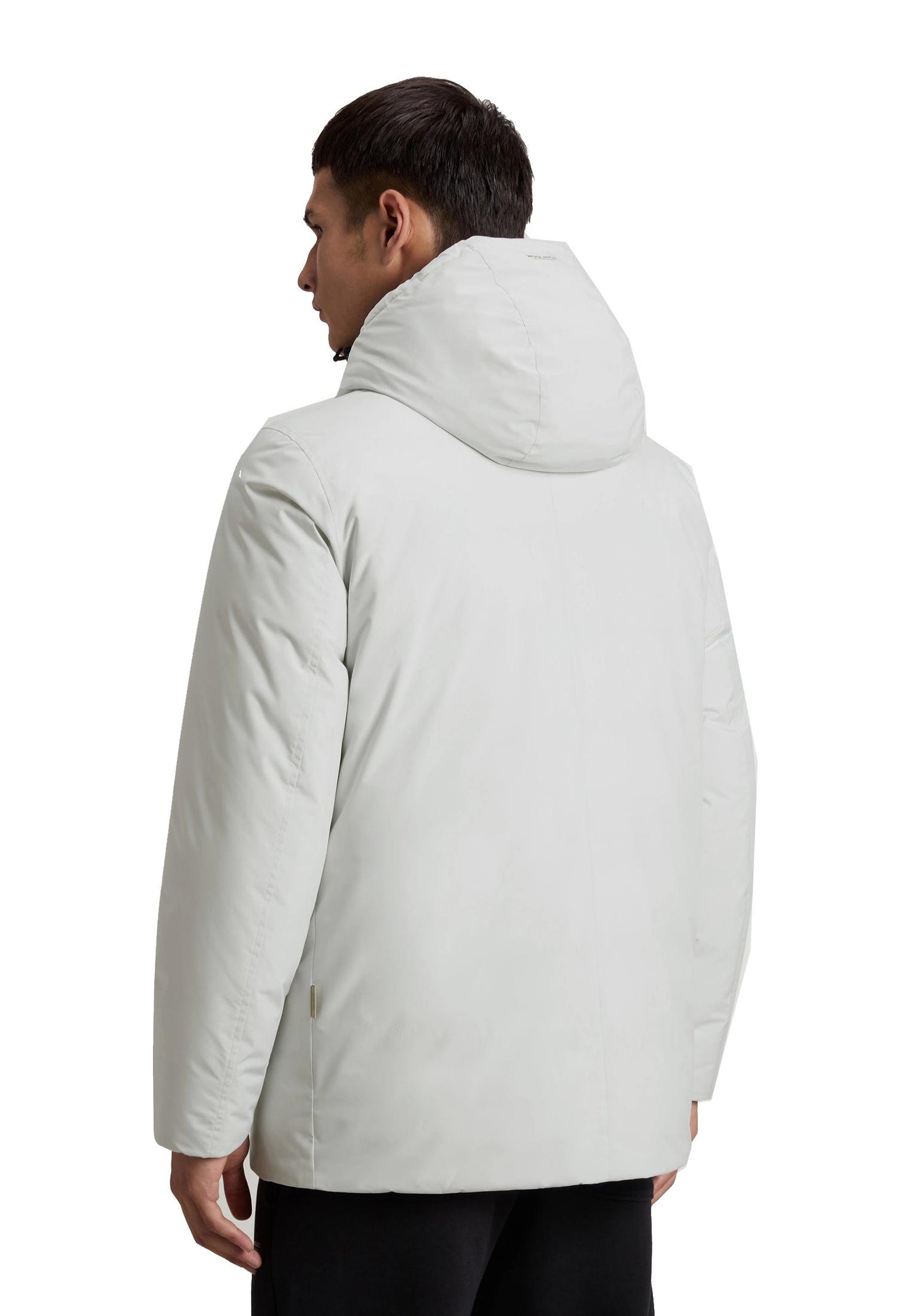 Giubbotto bianco Arctic Parka Cloud con cappuccio Woolrich A25 CFWOOU2092MRUT5182 1000610006 WOOLRICH
