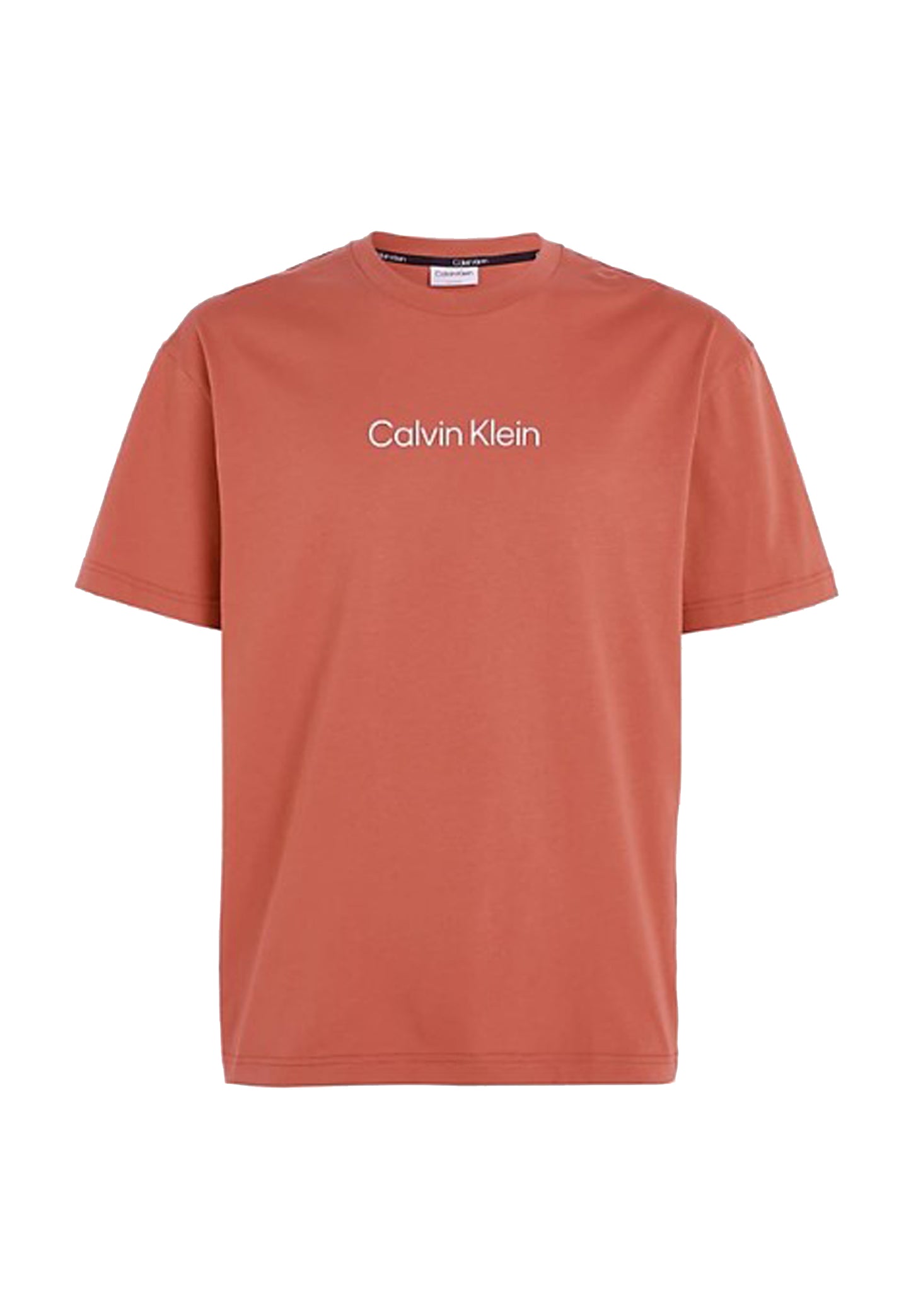 Calvin Klein P24 salmon cotton crew-neck t-shirt