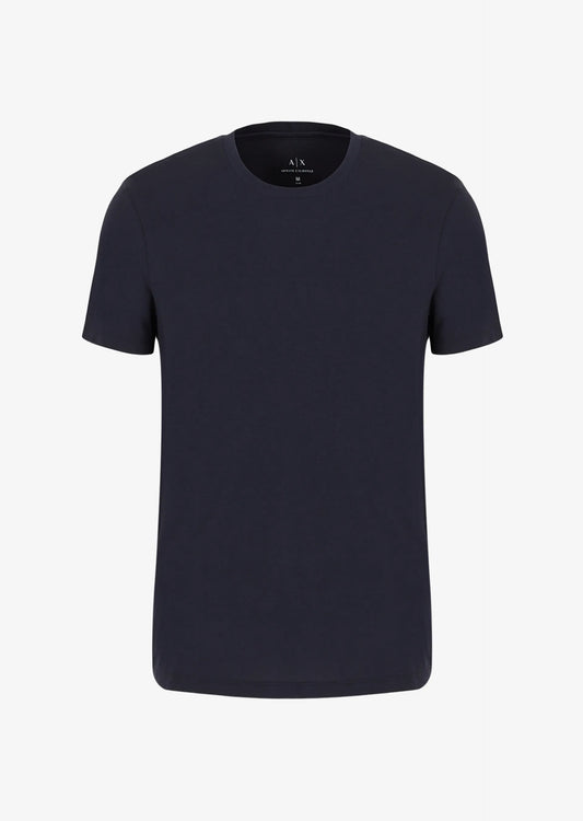 T-shirt blu navy classica girocollo Armani Exchange A23