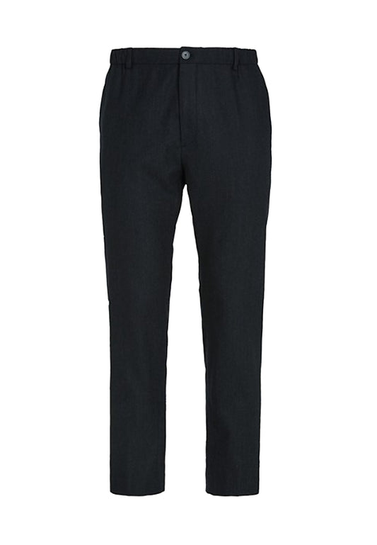 Pantalone nero misto lana cashmere Calvin Klein A23