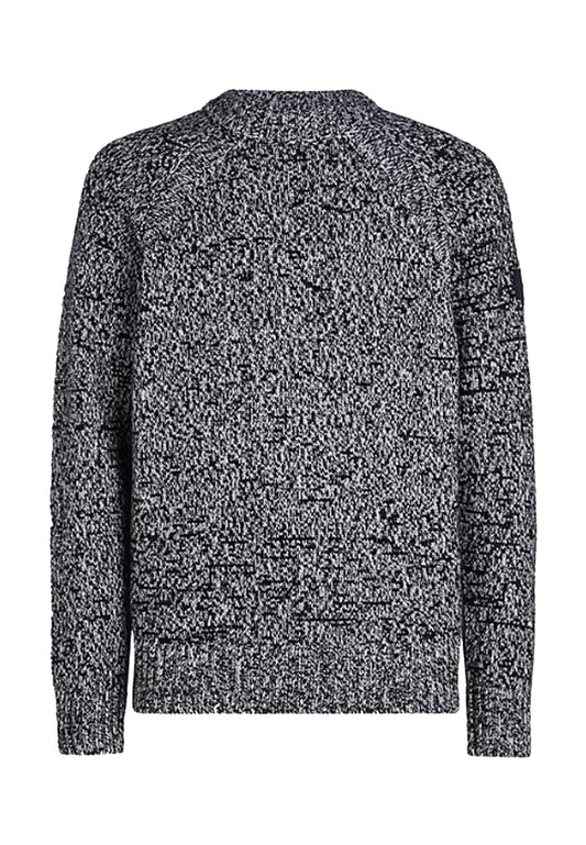 Calvin Klein A23 wool-cotton blend mélange sweater