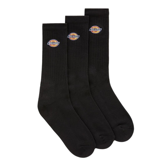 Set di tre paia calze nere con logo Dickies A24 DK0A4X82BLK1 DKBLKDKBLK DICKIES 