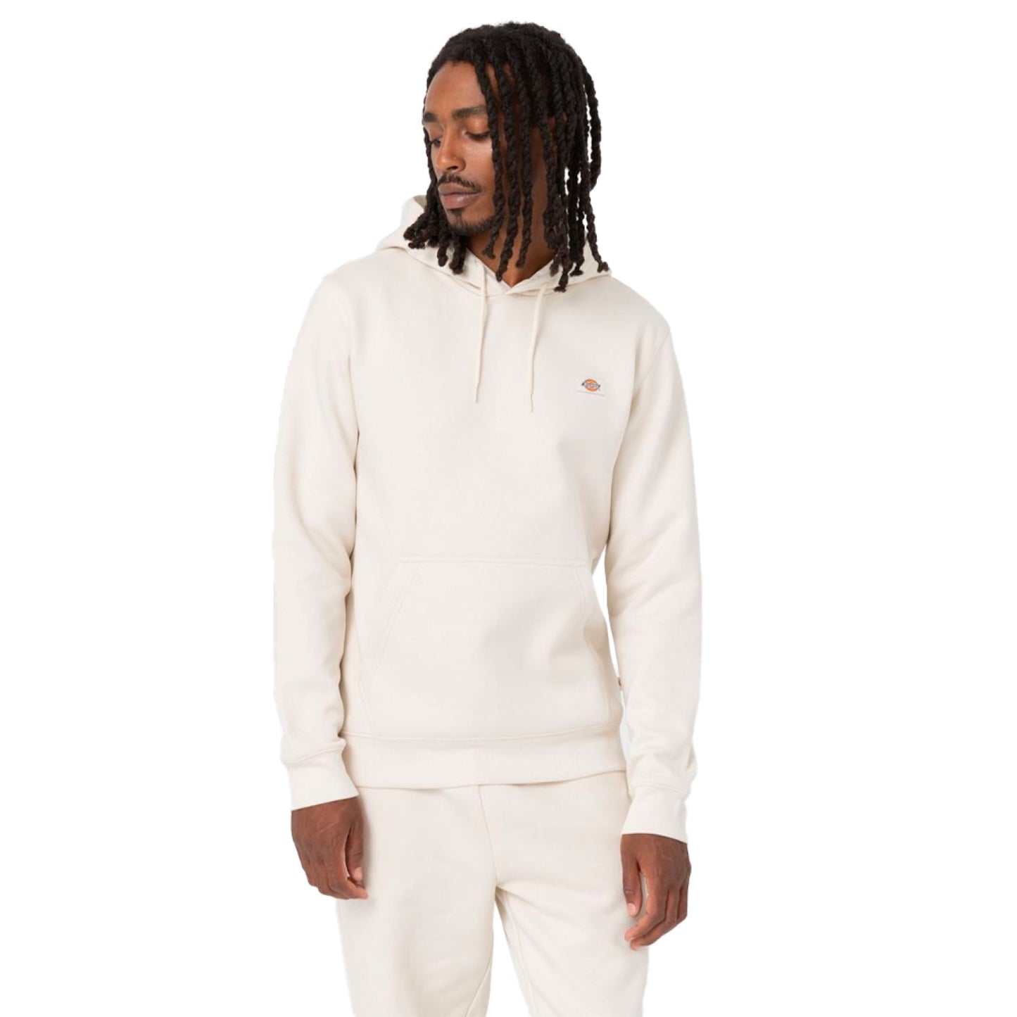 Felpa Oakport con cappuccio e logo grigia whitecap Dickies A24 DK0A4XCDF901 DKF90DKF90 DICKIES 